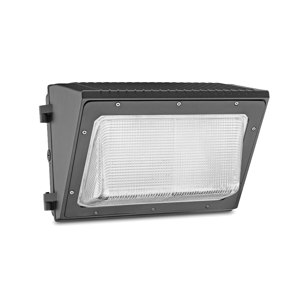 LED Glass Wall Pack Light -100W - 5000K - 13500 Lumens - AC120-277V  0-10V Dimmable - IP66 - UL Listed - DLC Premium Listed - 5 Years Warranty