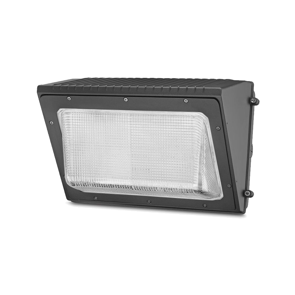 LED Glass Wall Pack Light 50W -  5000K - 6600 Lumens  - AC120-277V 0-10V Dimmable - IP66 - UL Listed - DLC Premium Listed - 5 Years Warranty