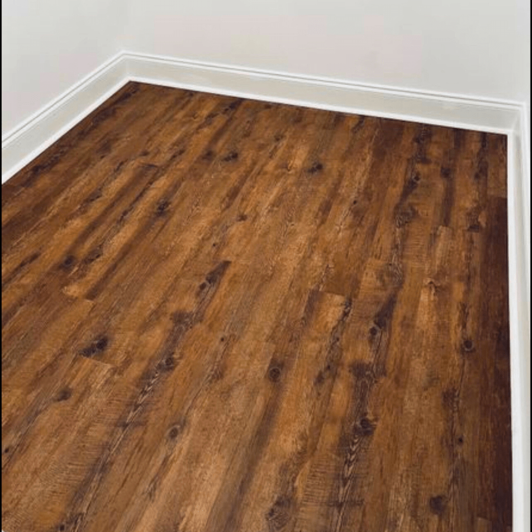 7" x 48" x 5mm Thickness Hazelnut Click Lock Luxury Vinyl Plank, 20MIL (24SQ FT/ BOX)
