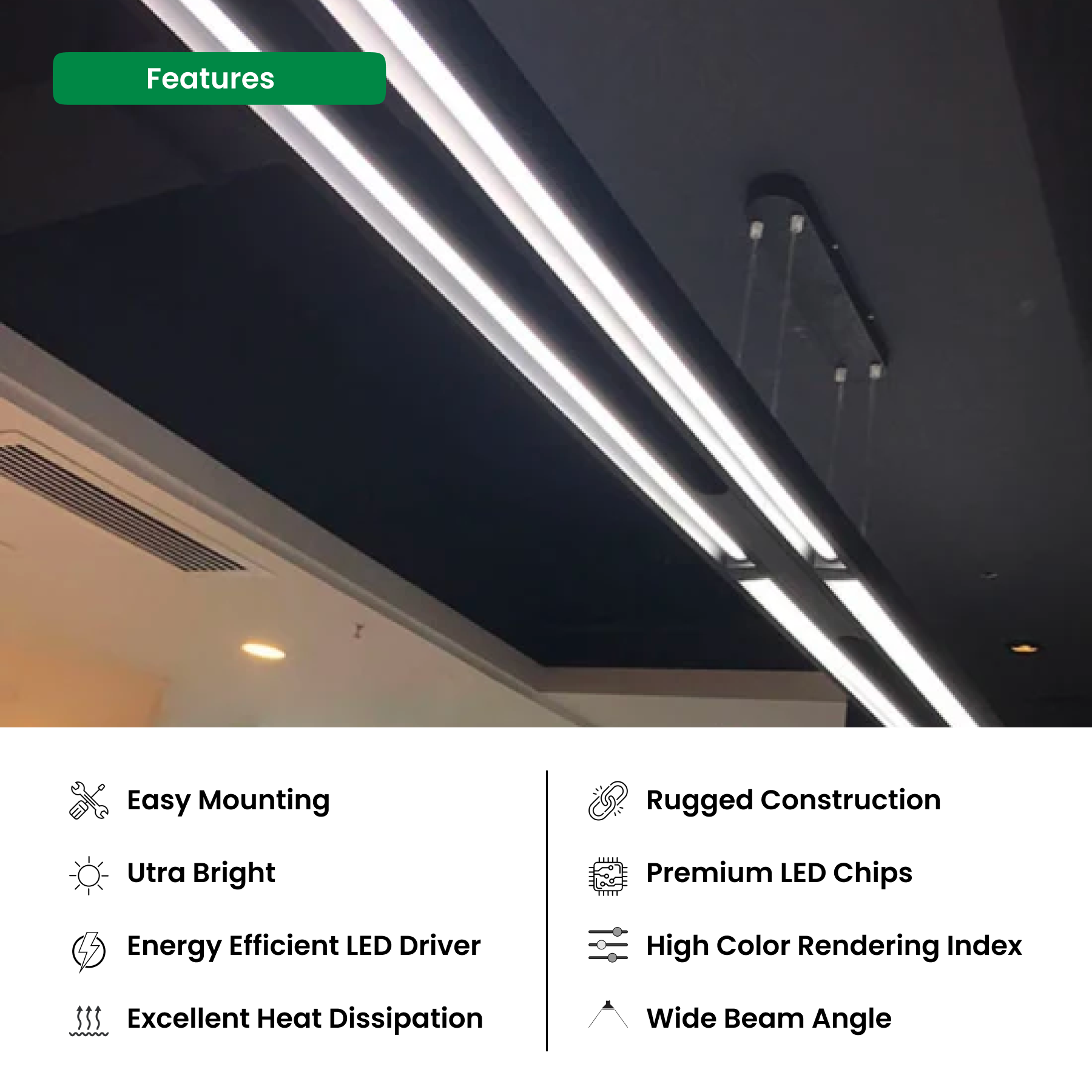 4ft Dual-Mode T8P LED Tube - 12W - 5000K - 1680Lumens 100-277VAC Input, Non-Dimming, Nano Plastics Housing, Frosted Lens - 42 Pack