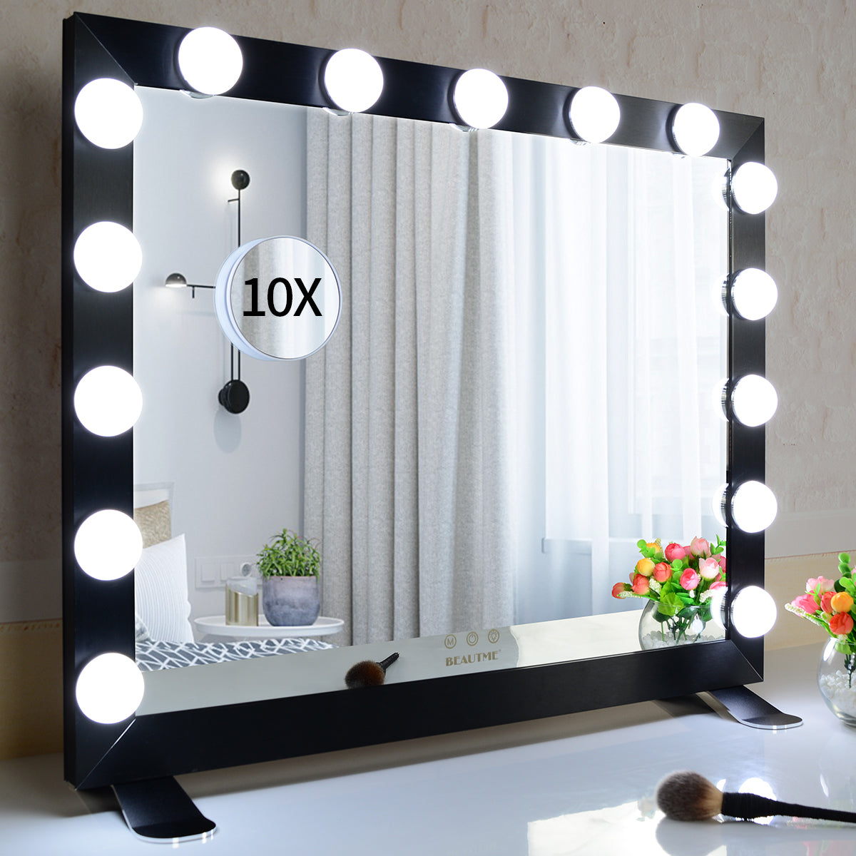 Hollywood Vanity Mirror with Lights Dressing Tabletop Vanity Mirror