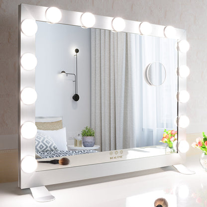 Hollywood Vanity Mirror with Lights Dressing Tabletop Vanity Mirror