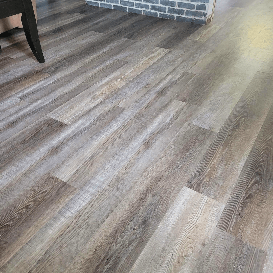 7" x 48" x 6.5mm Thickness Lakehouse Click Lock Luxury Vinyl Plank, 20MIL (19SQ FT/ BOX)