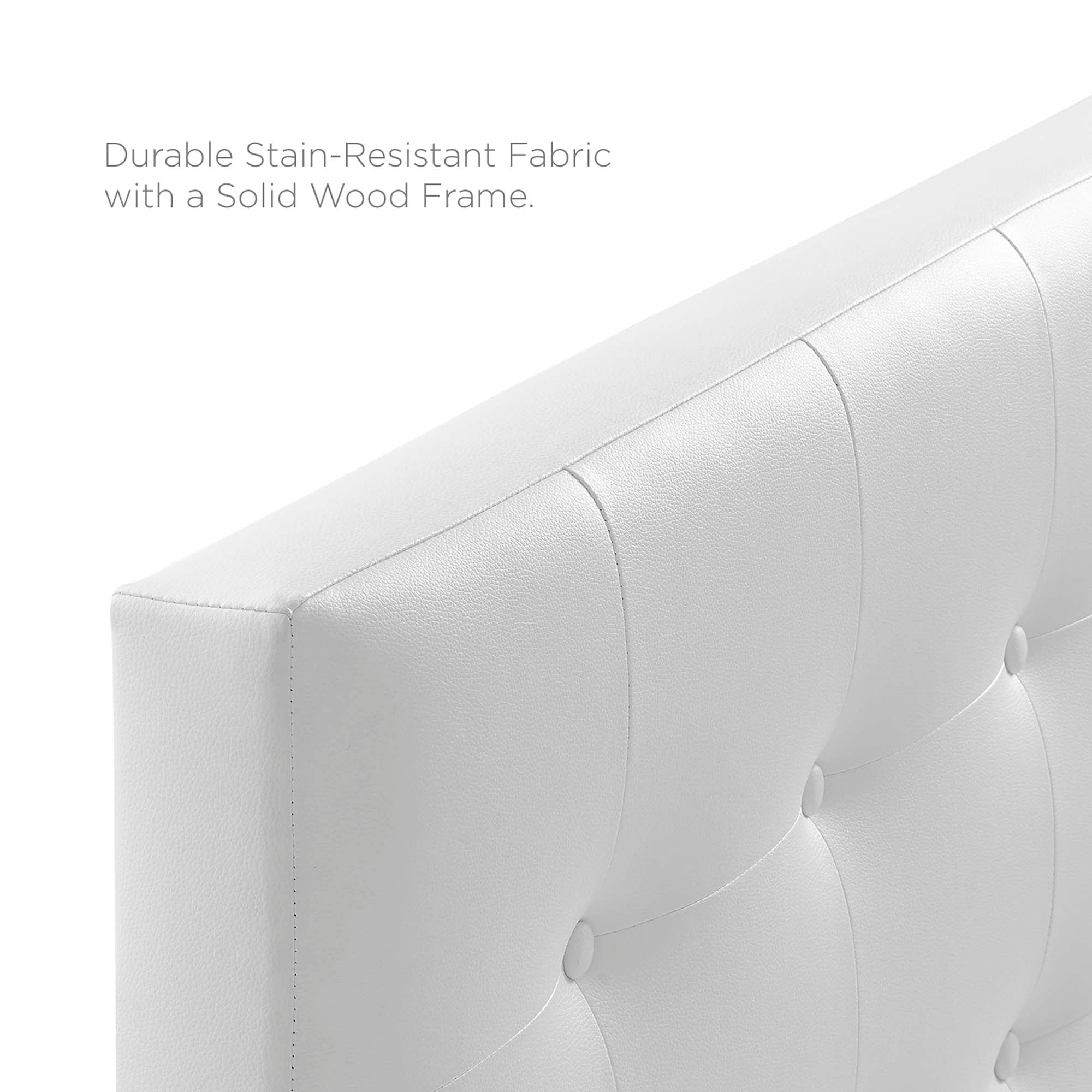 Lily Upholstered Vinyl Headboard by Modway