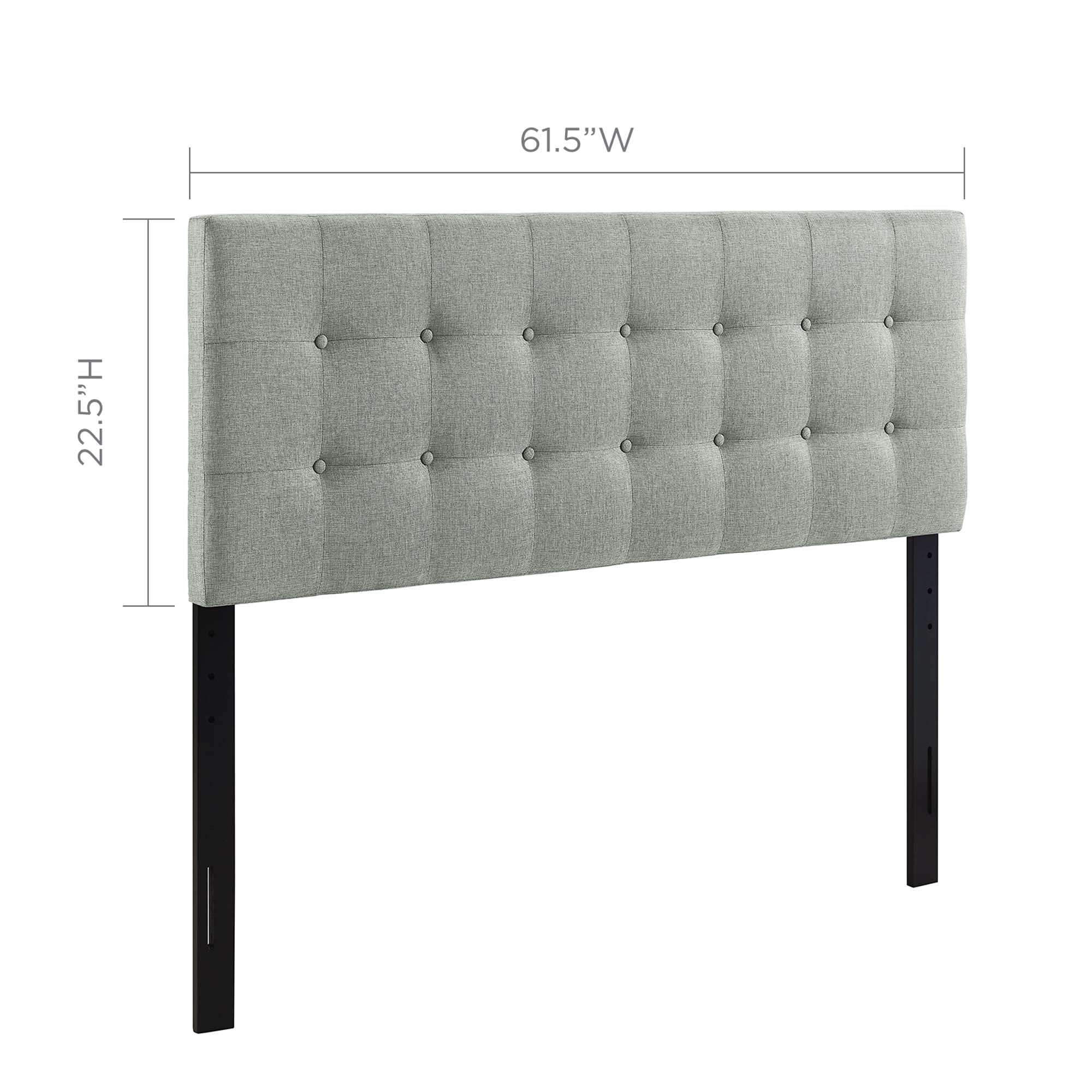 Emily Upholstered Fabric Headboard by Modway