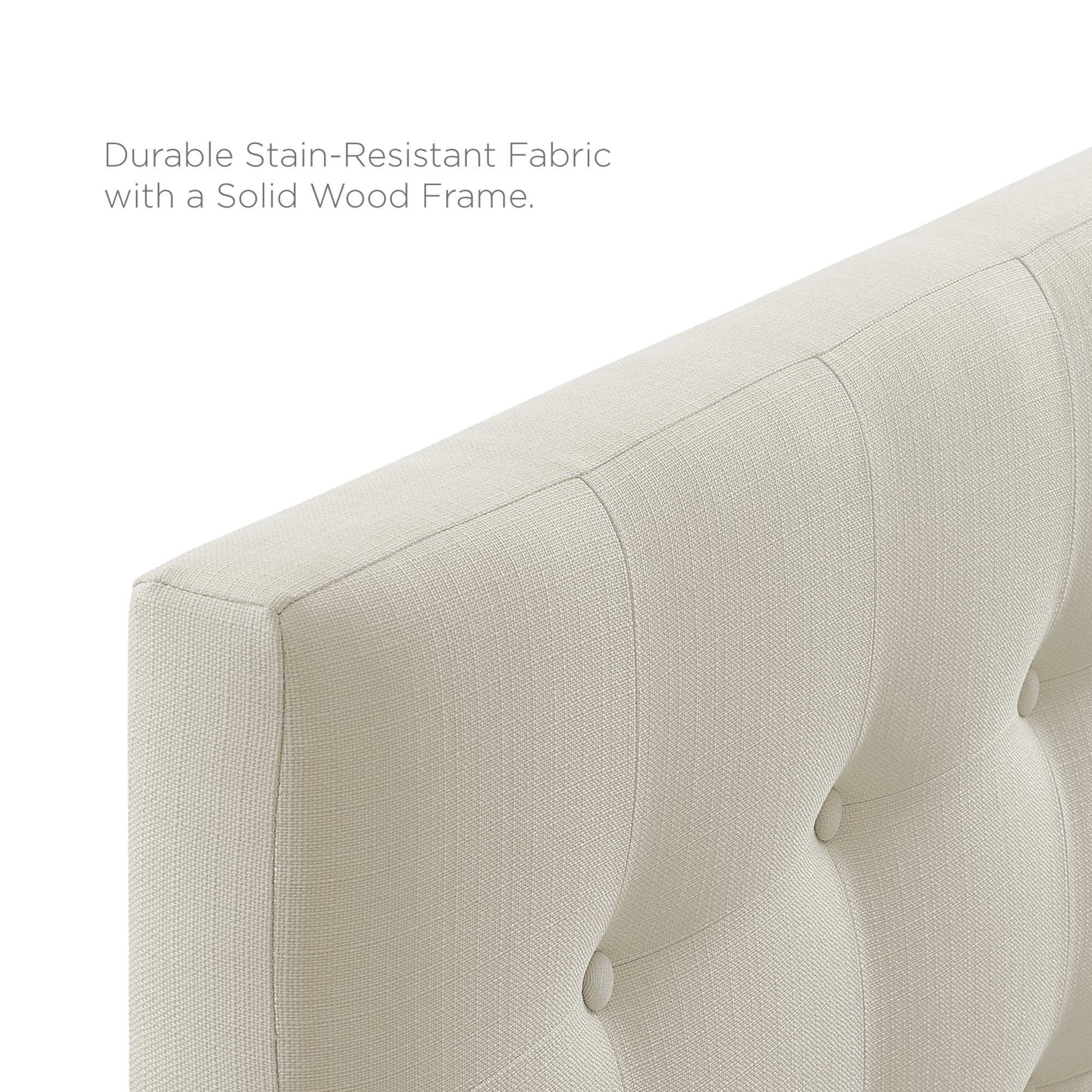 Emily Upholstered Fabric Headboard by Modway