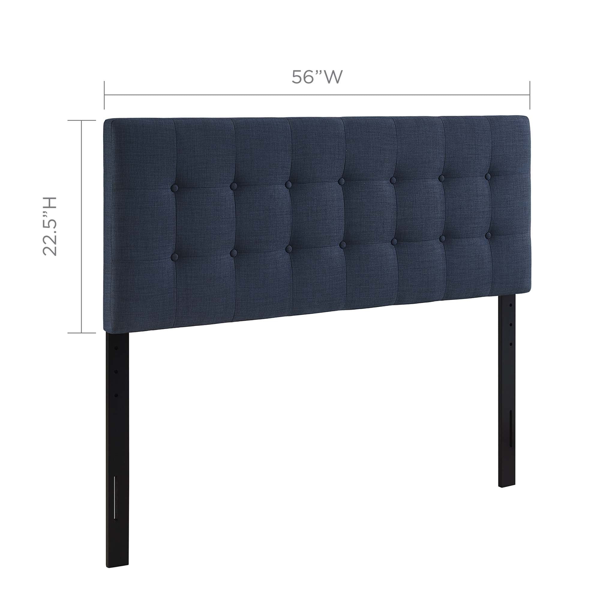 Emily Upholstered Fabric Headboard by Modway