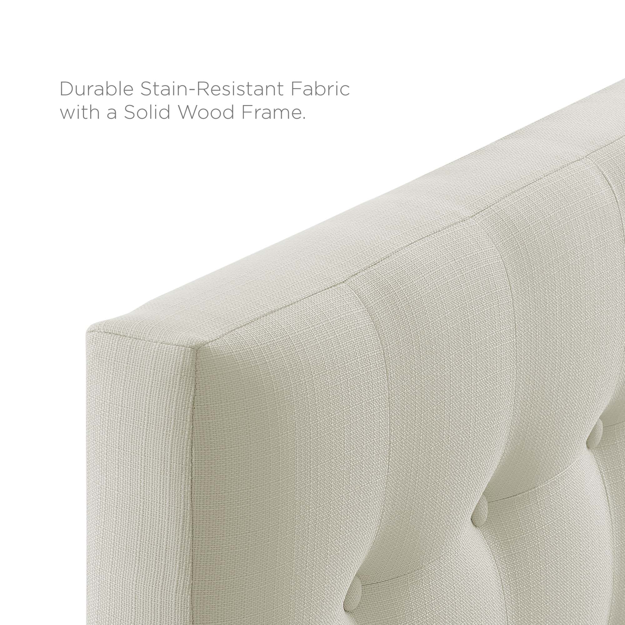 Emily Upholstered Fabric Headboard by Modway