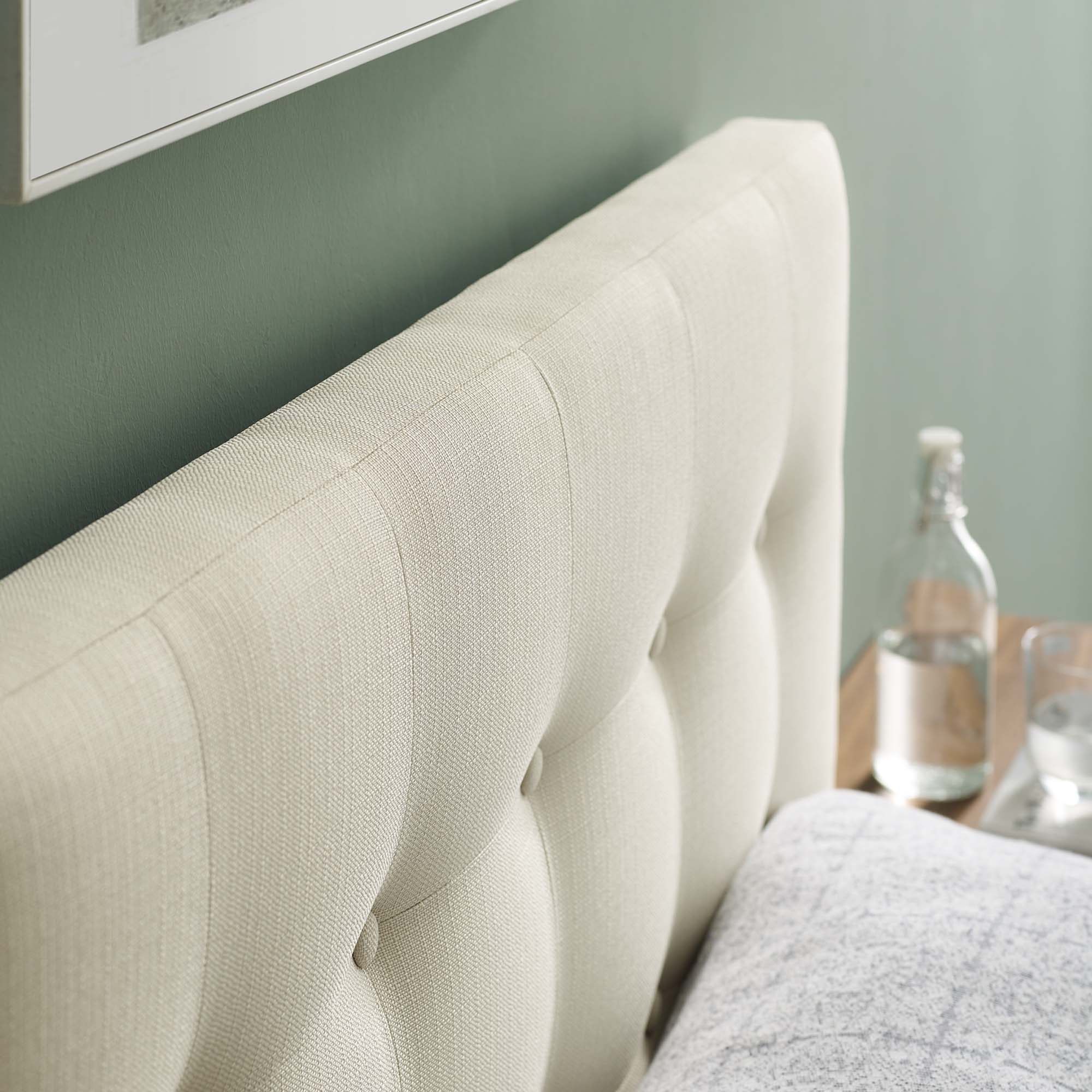 Emily Upholstered Fabric Headboard by Modway
