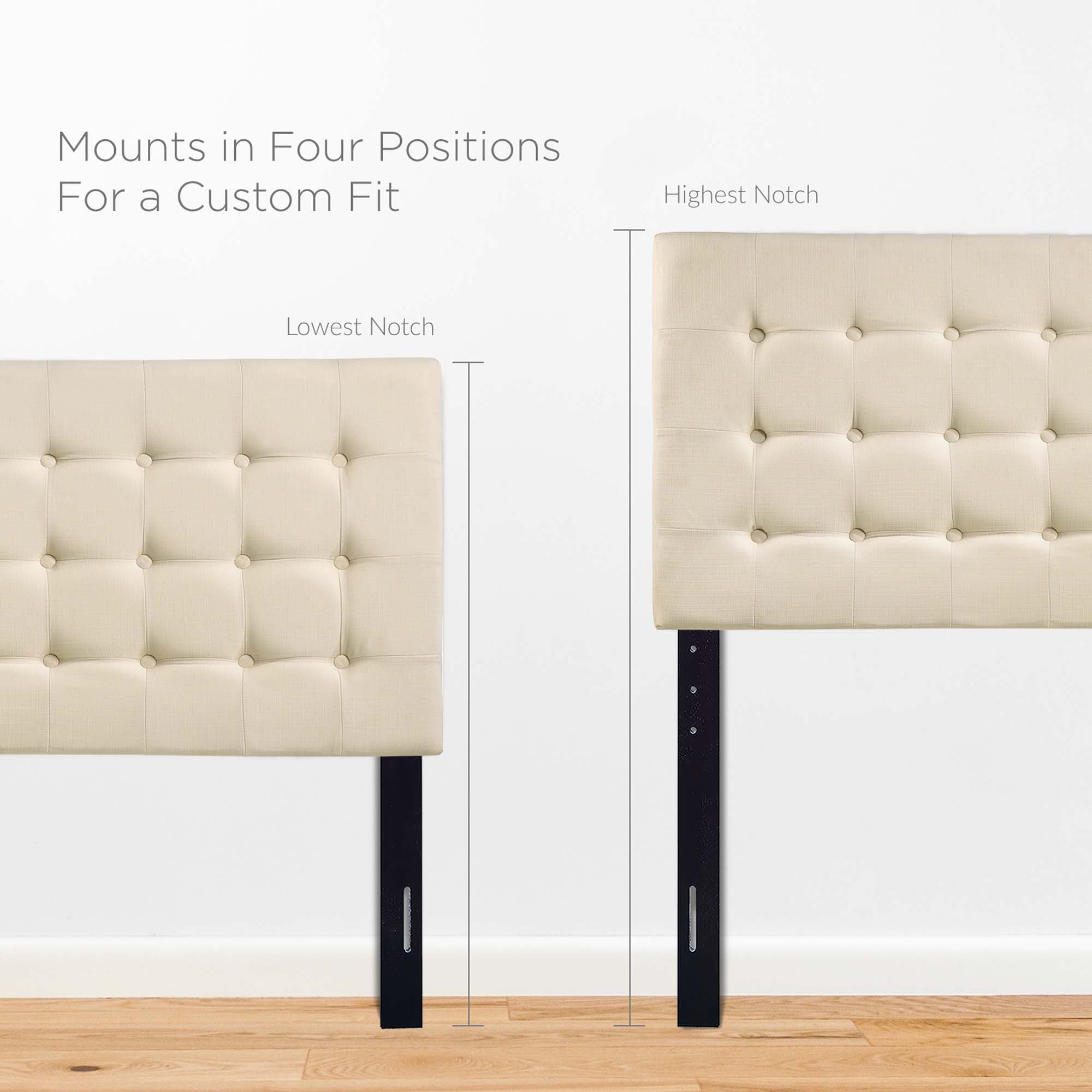 Tinble Upholstered Fabric Queen Headboard by Modway
