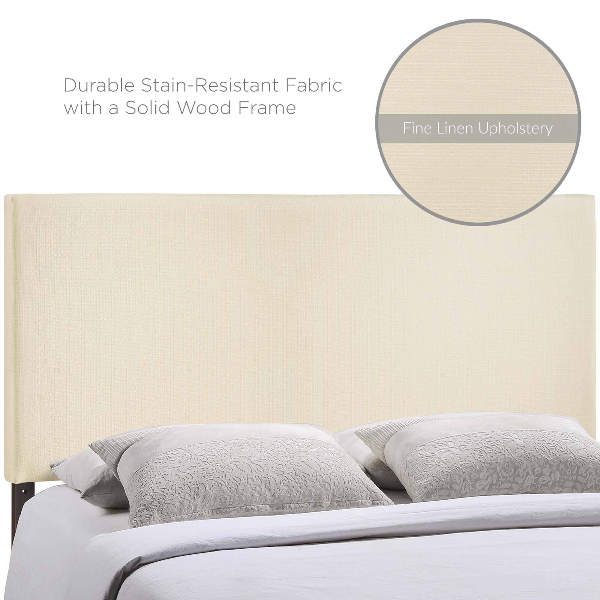 Region Upholstered Fabric Headboard by Modway
