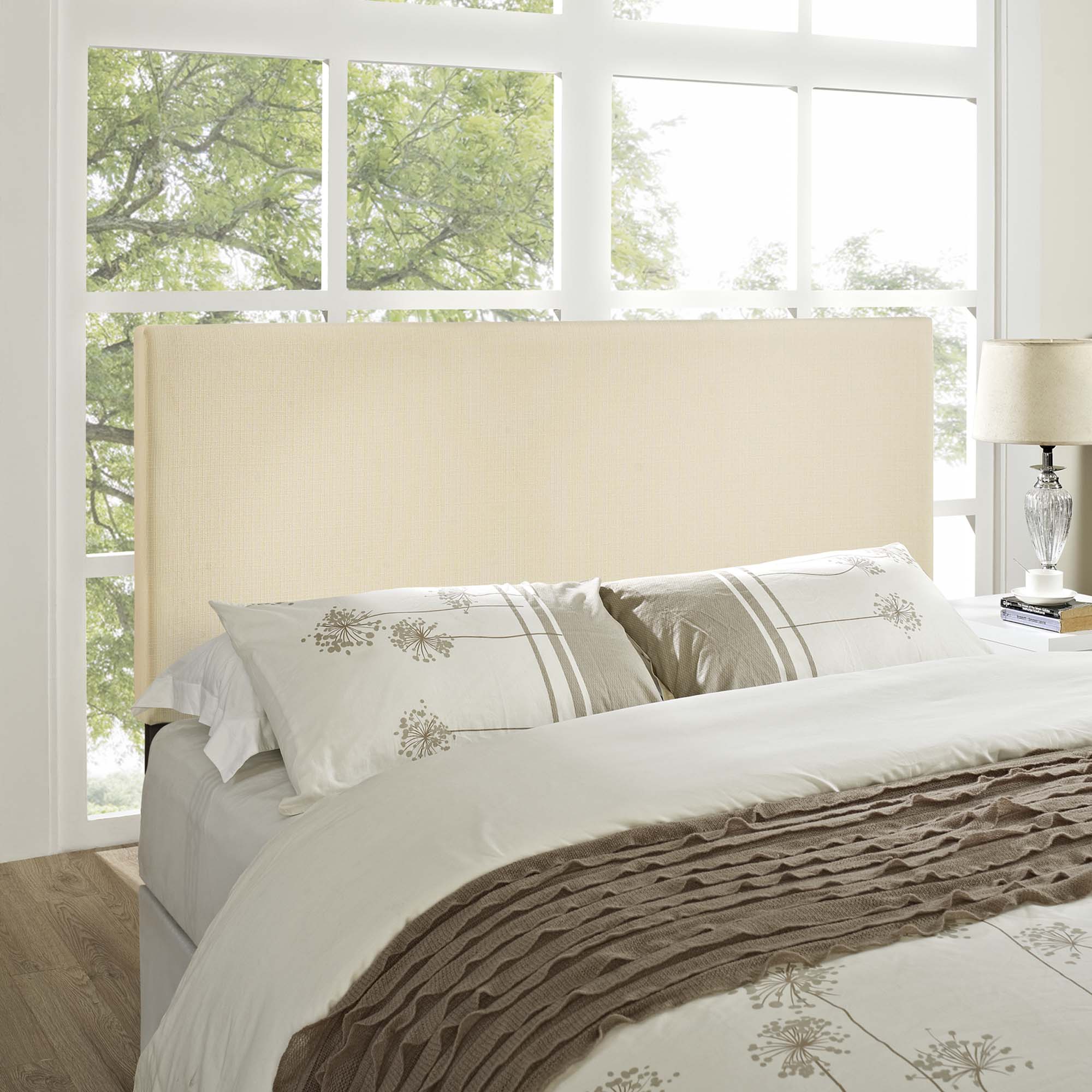 Region Upholstered Fabric Headboard by Modway