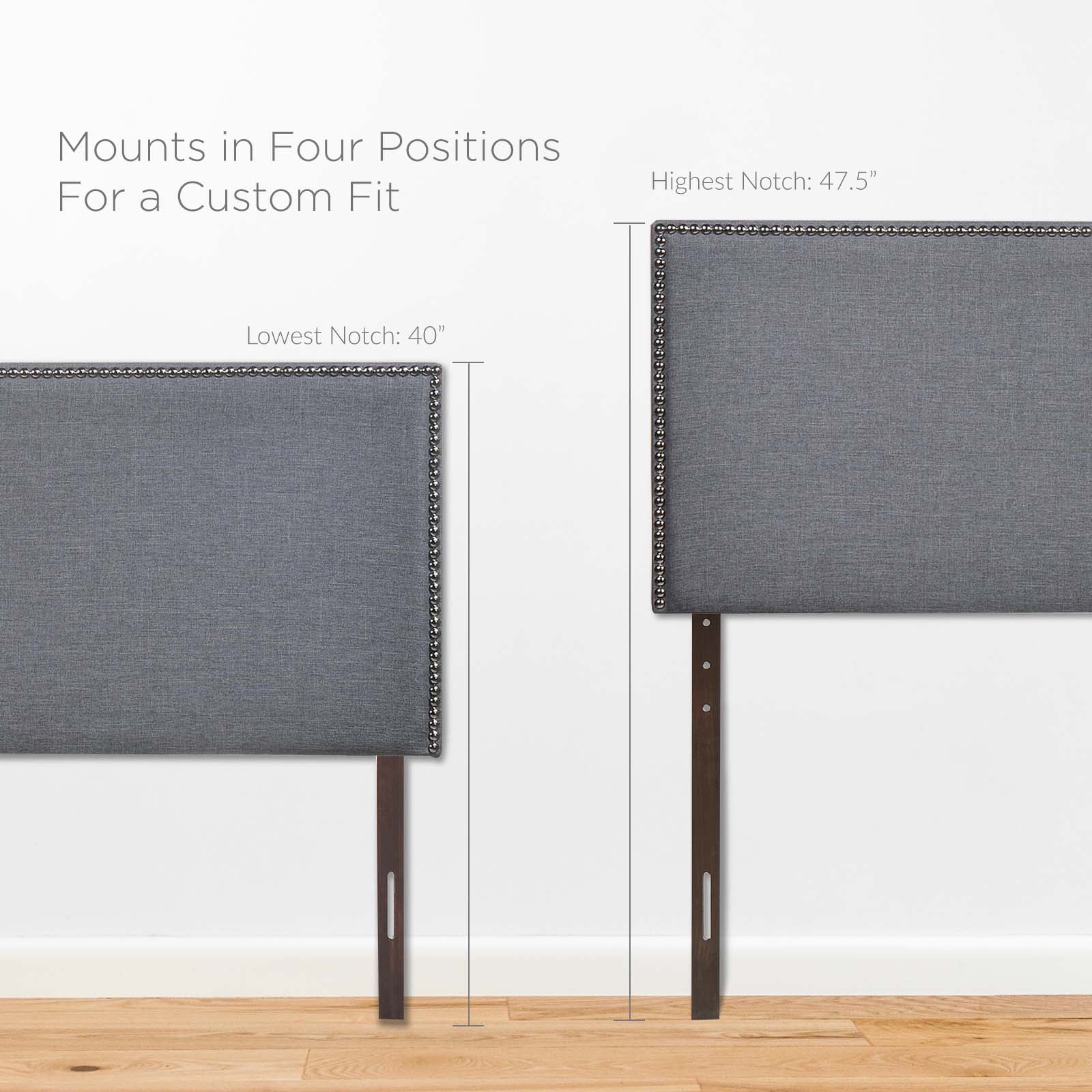 Region Nailhead Upholstered Headboard by Modway