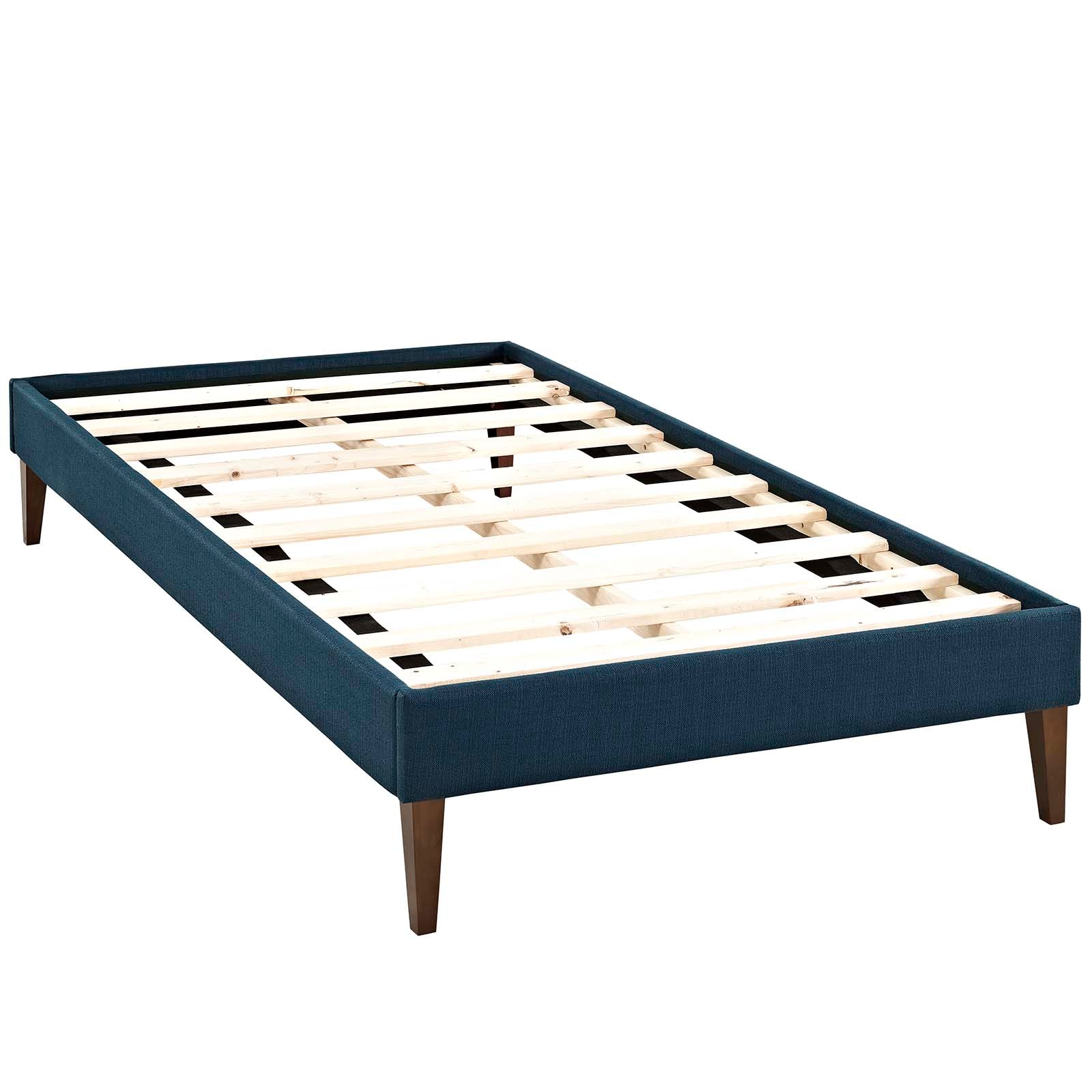 Sharon Fabric Bed Frame with Squared Tapered Legs by Modway