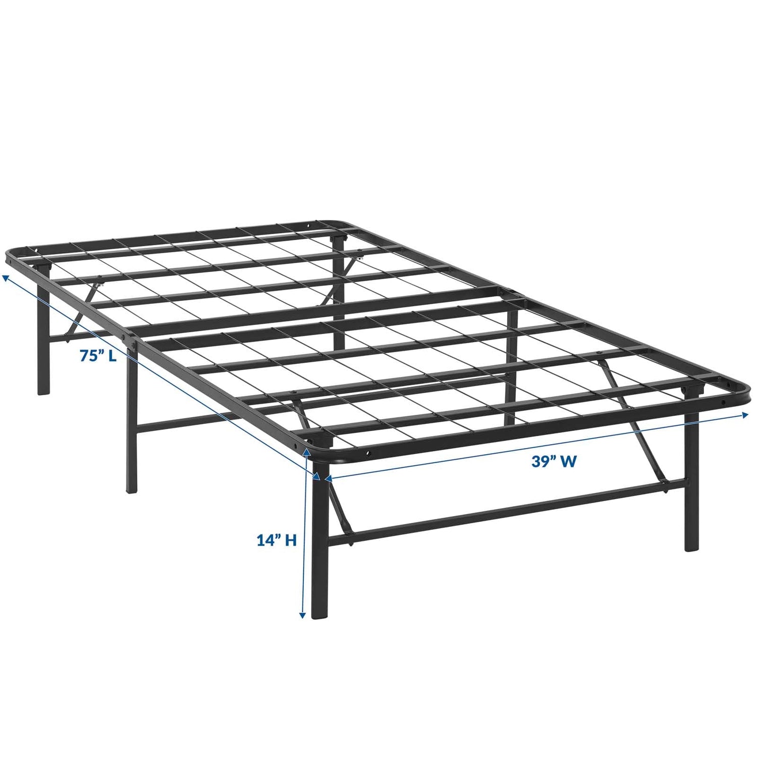 Horizon Stainless Steel Bed Frame by Modway