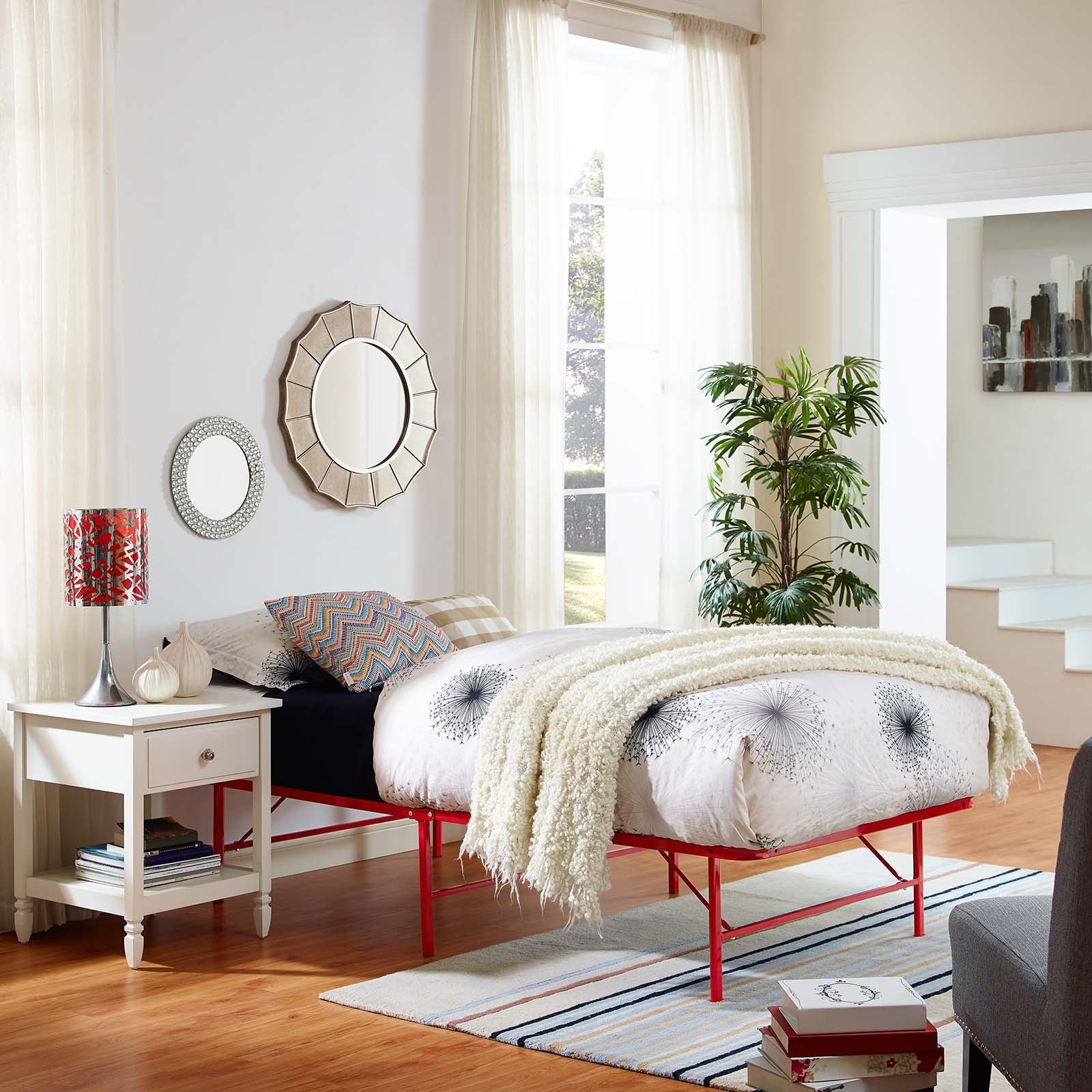 Horizon Stainless Steel Bed Frame by Modway