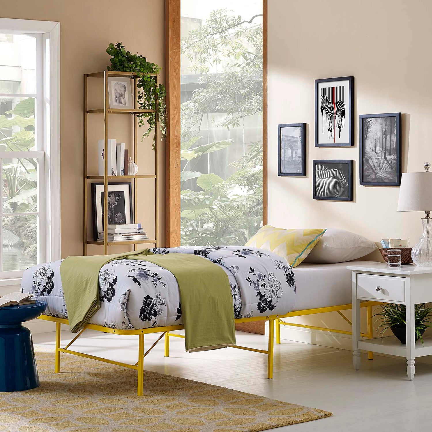 Horizon Stainless Steel Bed Frame by Modway