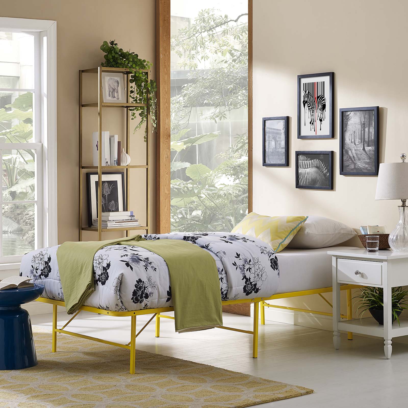 Horizon Stainless Steel Bed Frame by Modway
