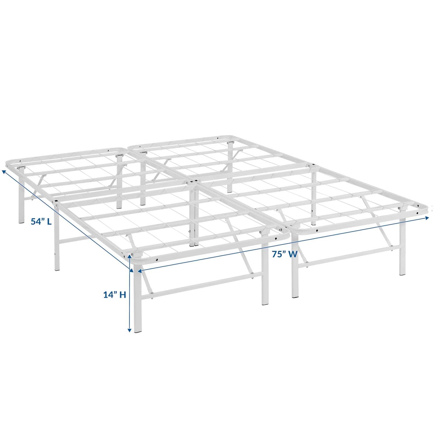Horizon Stainless Steel Bed Frame by Modway