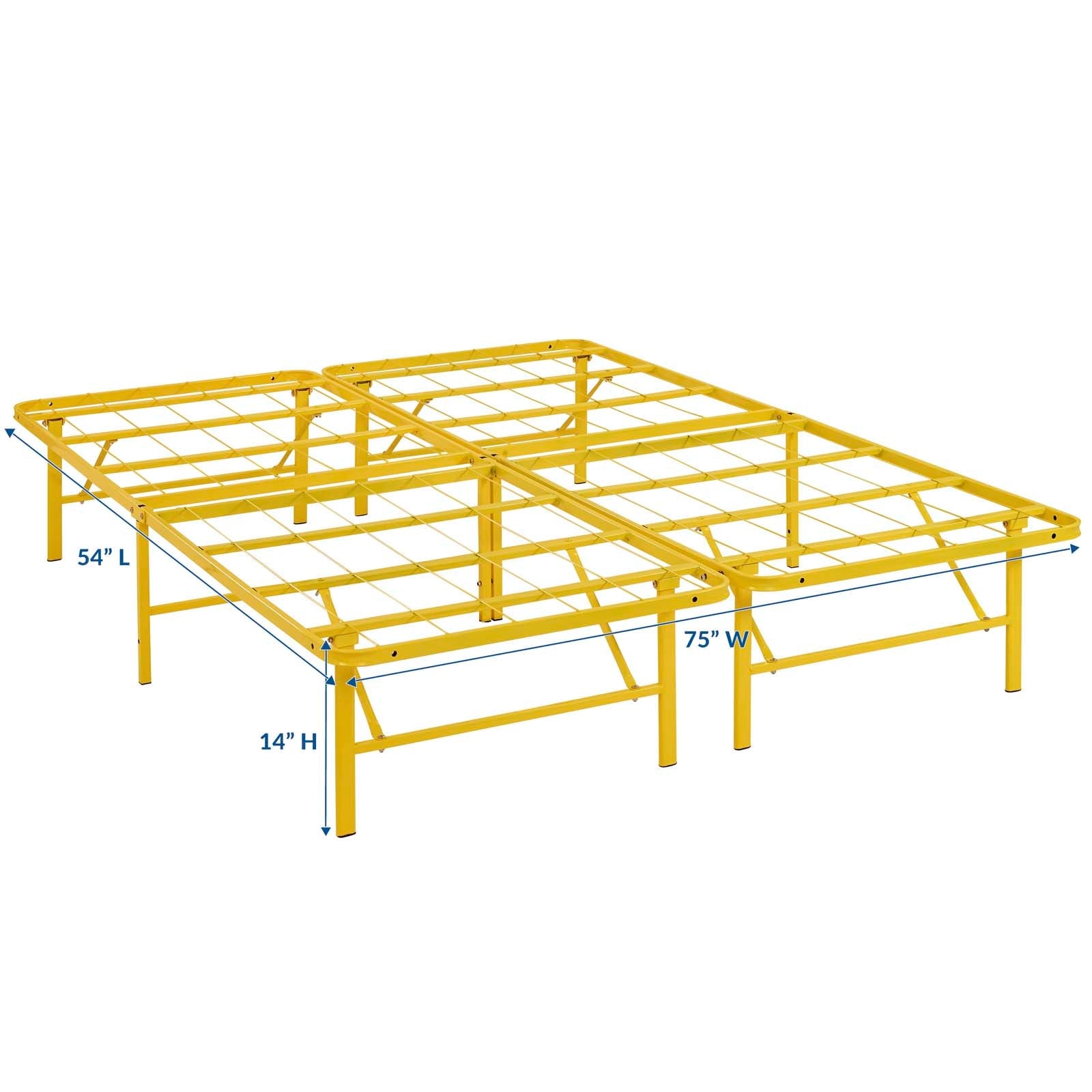 Horizon Stainless Steel Bed Frame by Modway