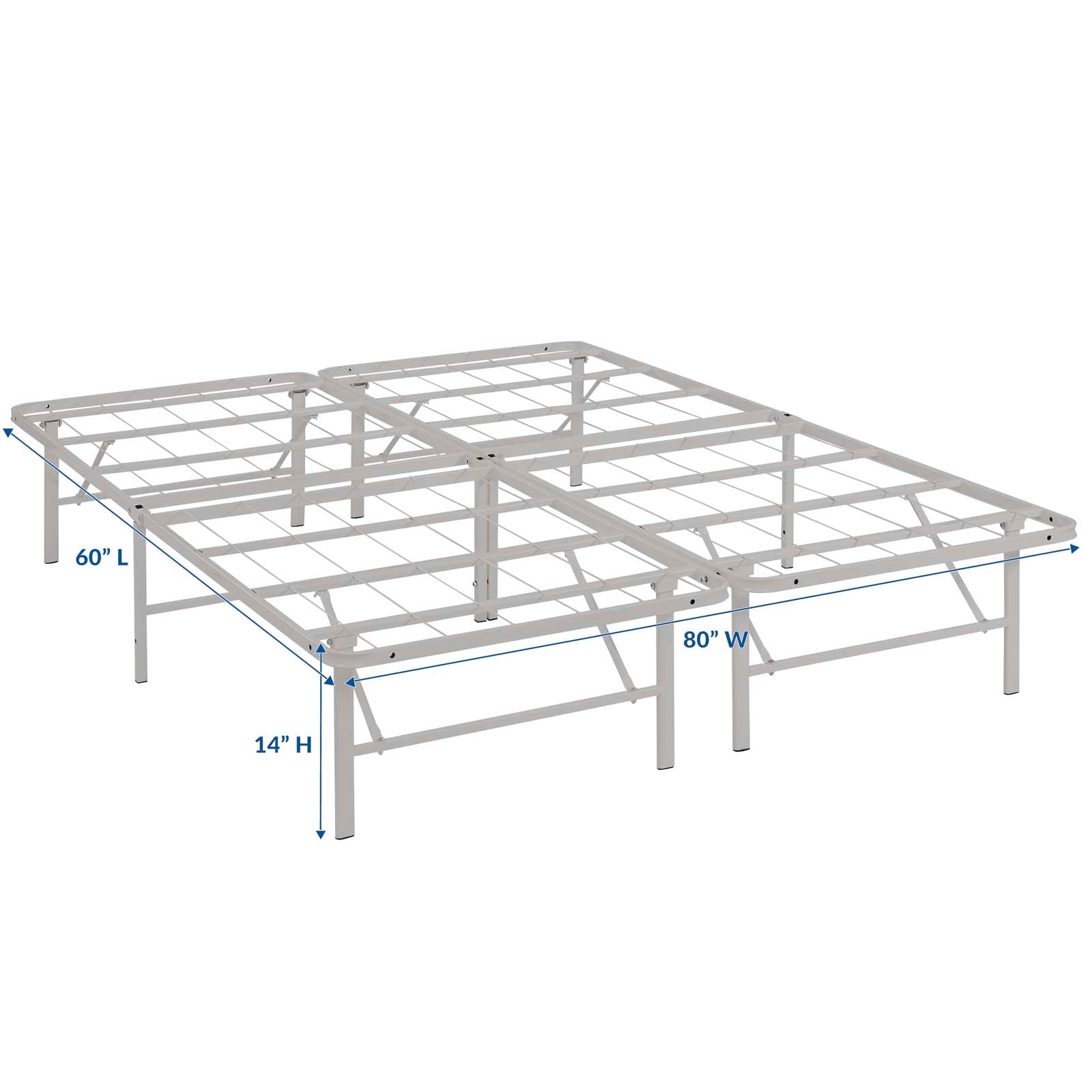 Horizon Stainless Steel Bed Frame by Modway