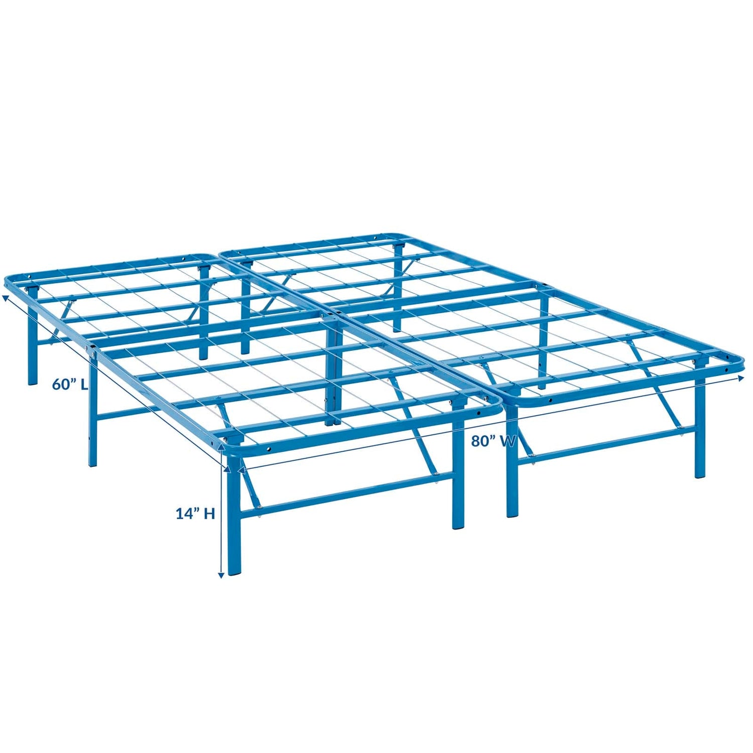 Horizon Stainless Steel Bed Frame by Modway