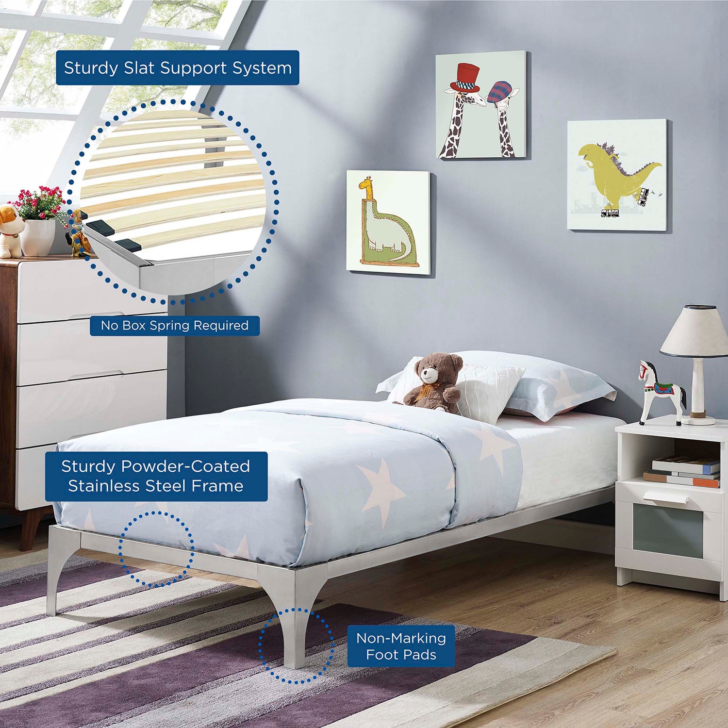 Ollie Bed Frame by Modway