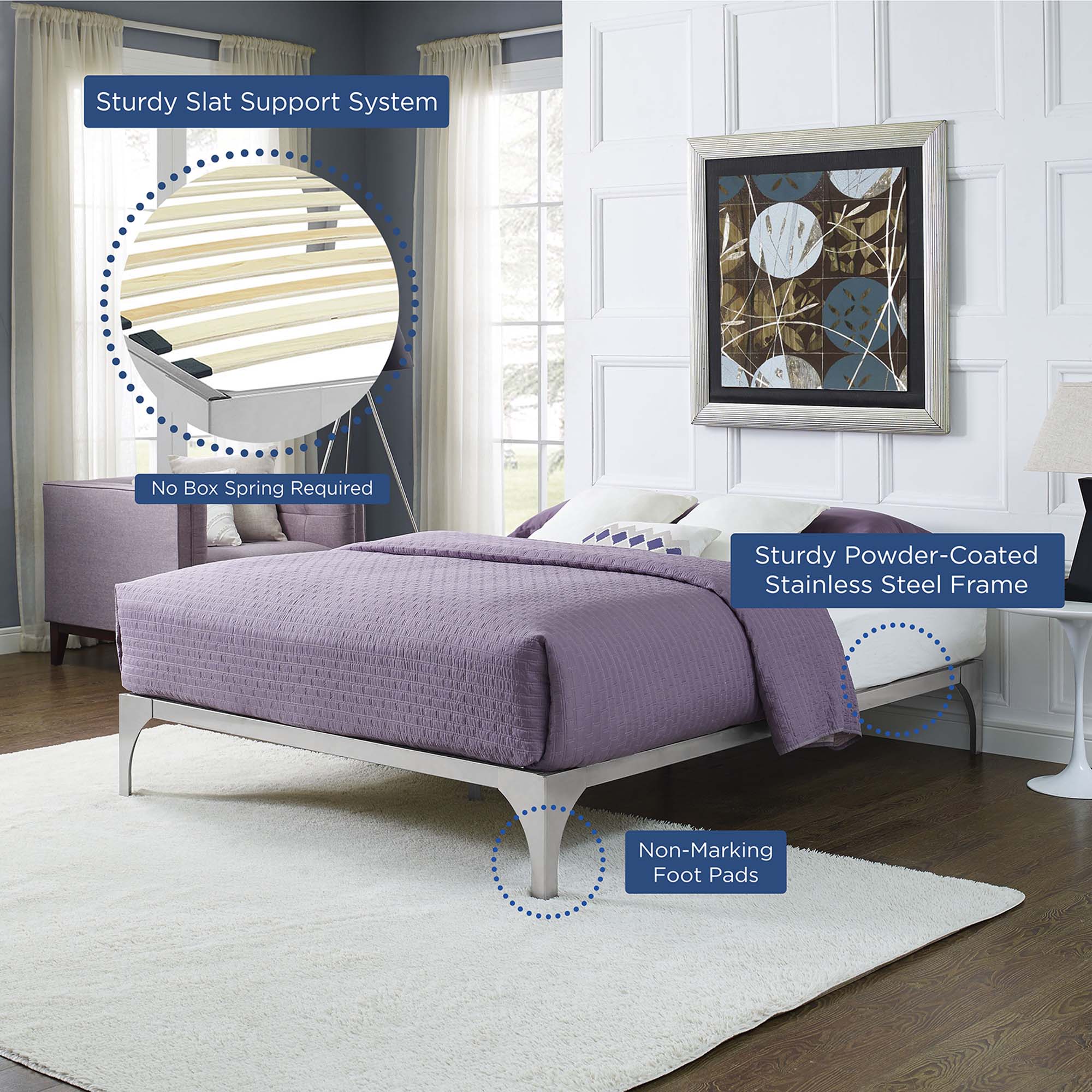 Ollie Bed Frame by Modway