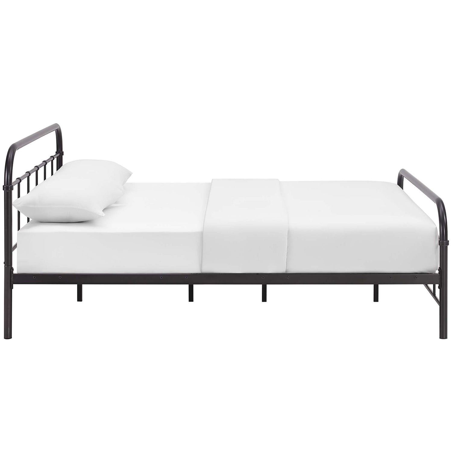 Maisie Stainless Steel Bed Frame by Modway