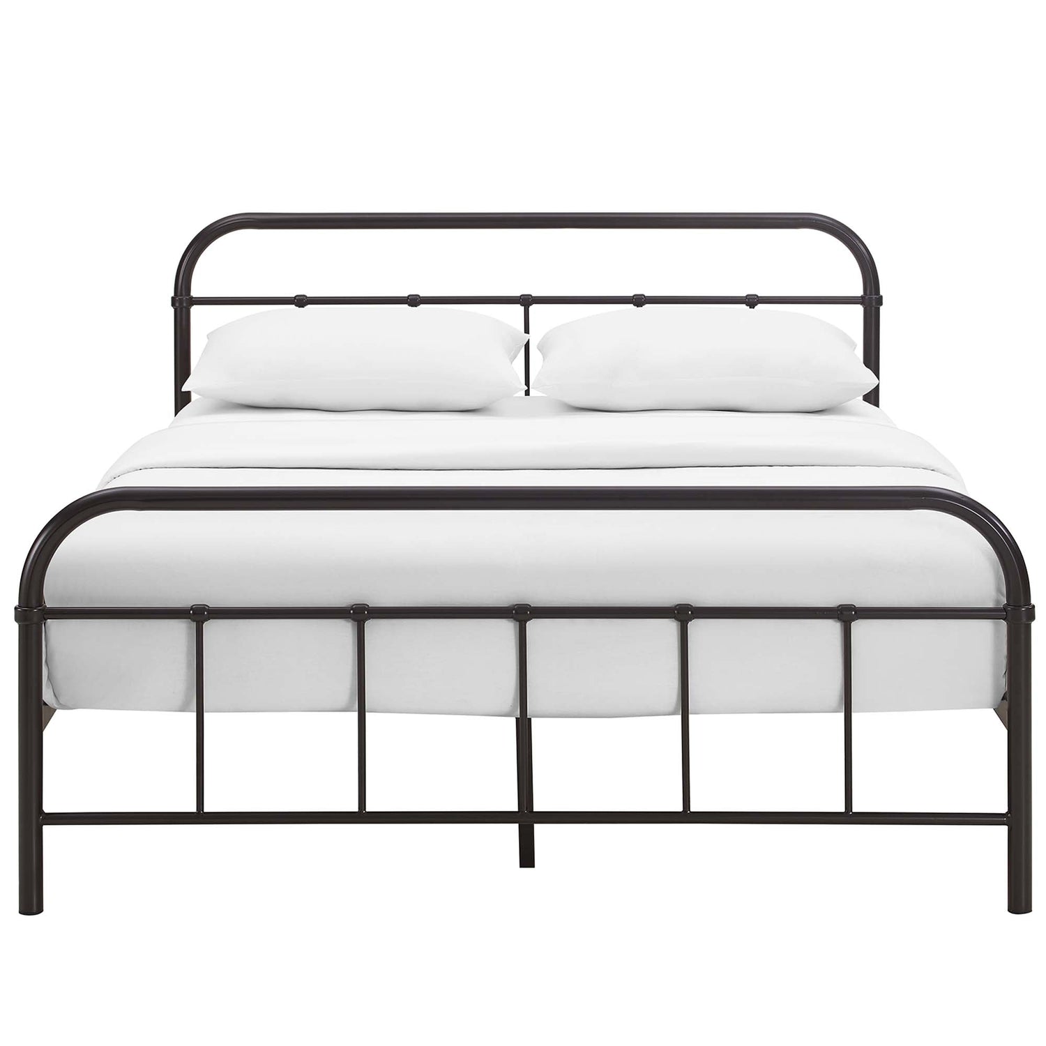 Maisie Stainless Steel Bed Frame by Modway