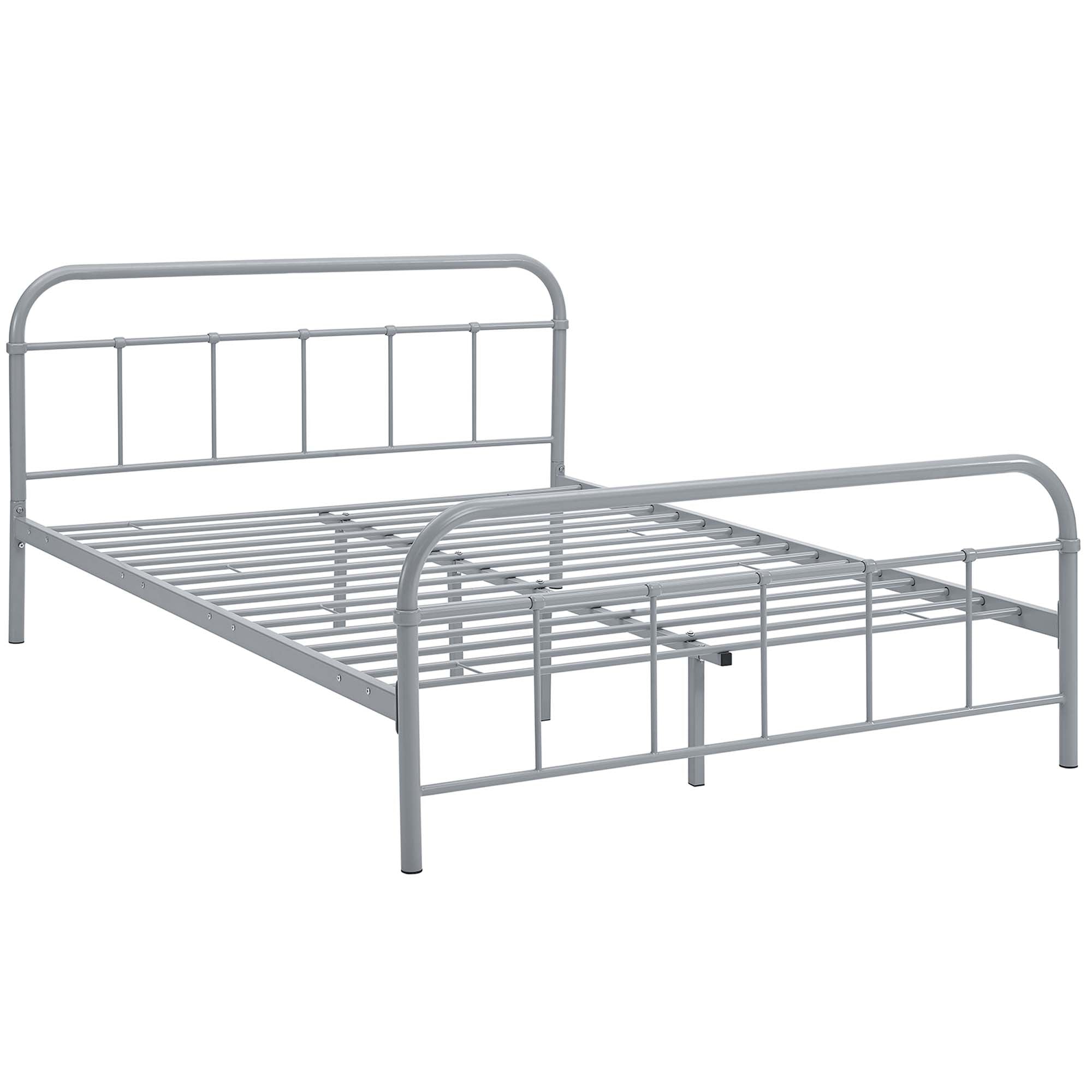 Maisie Stainless Steel Bed Frame by Modway