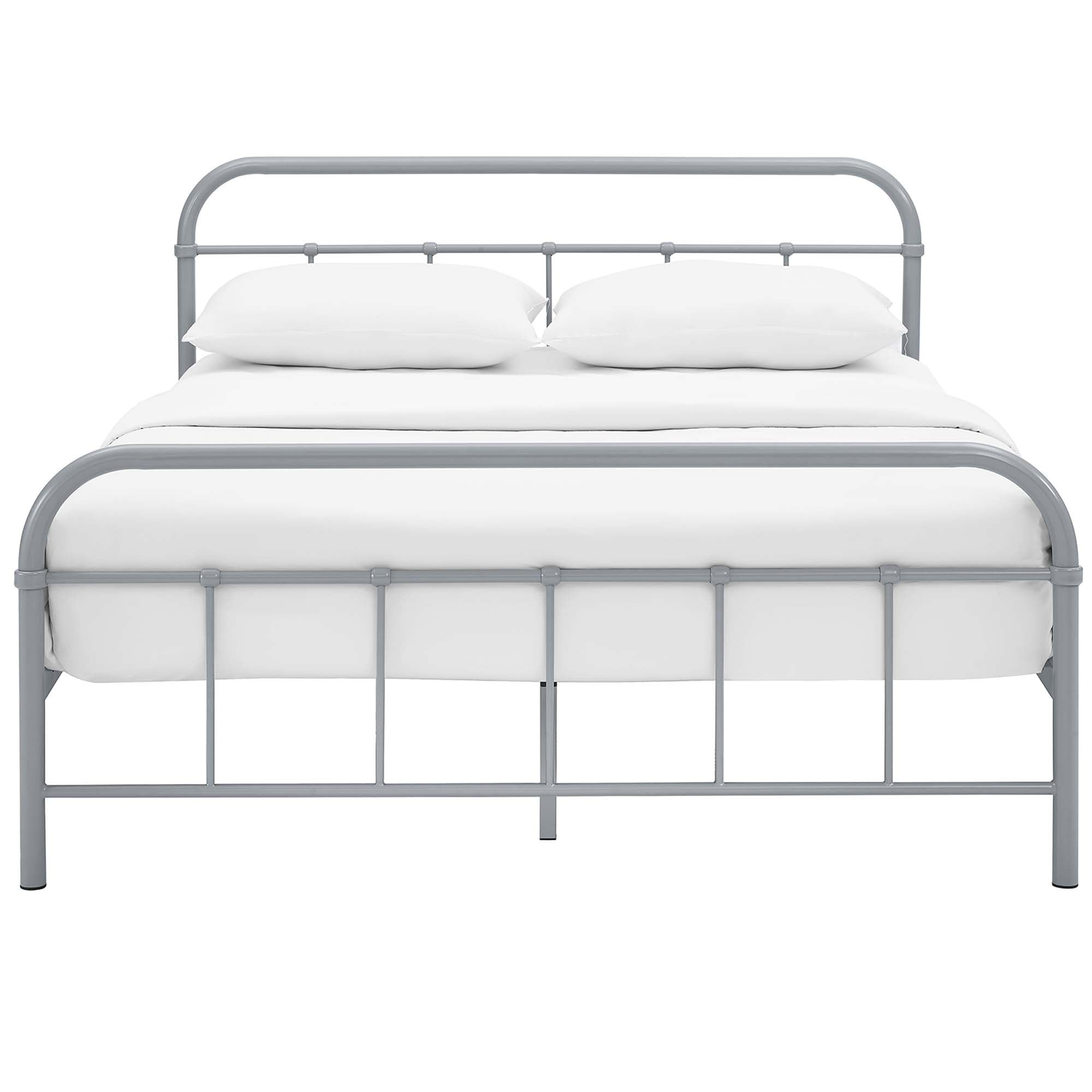 Maisie Stainless Steel Bed Frame by Modway