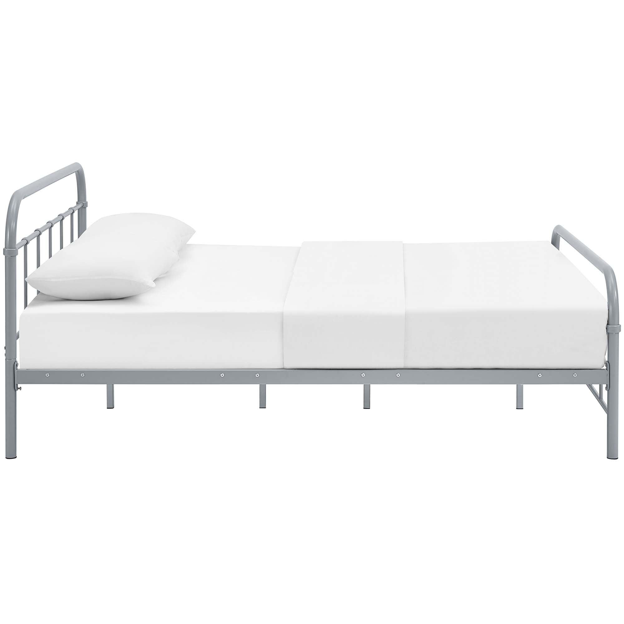 Maisie Stainless Steel Bed Frame by Modway