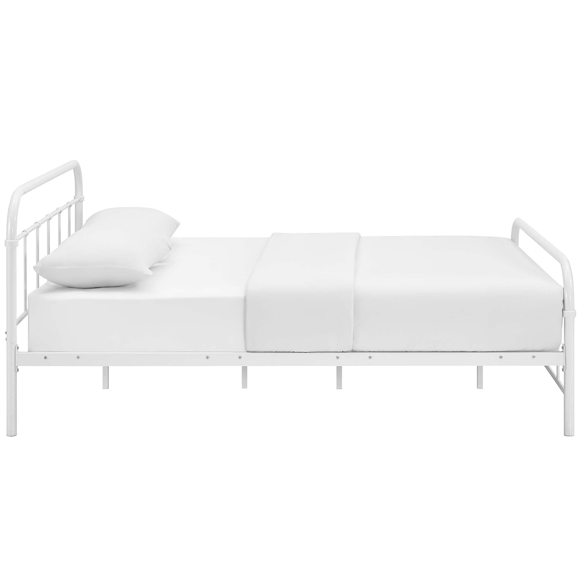 Maisie Stainless Steel Bed Frame by Modway
