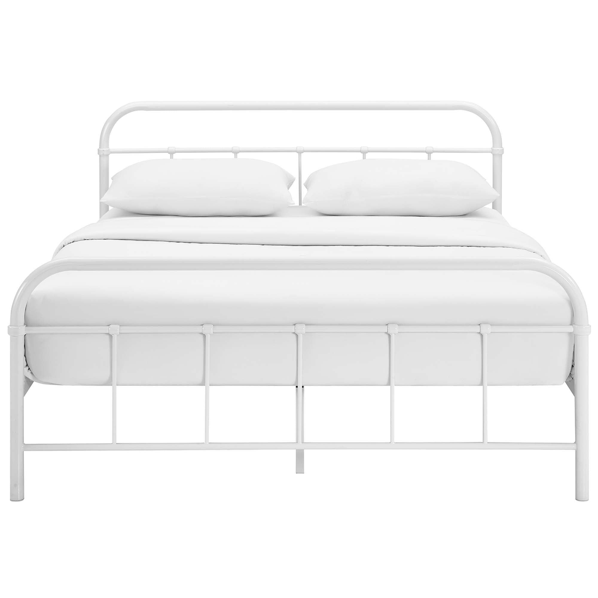 Maisie Stainless Steel Bed Frame by Modway