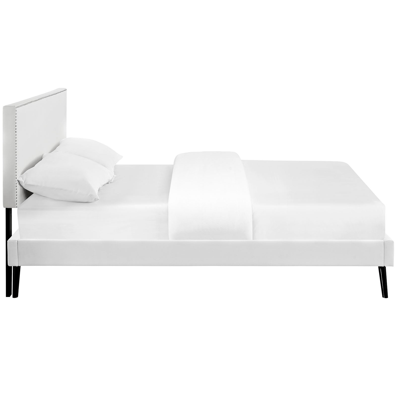 Phoebe Platform Bed with Round Splayed Legs by Modway