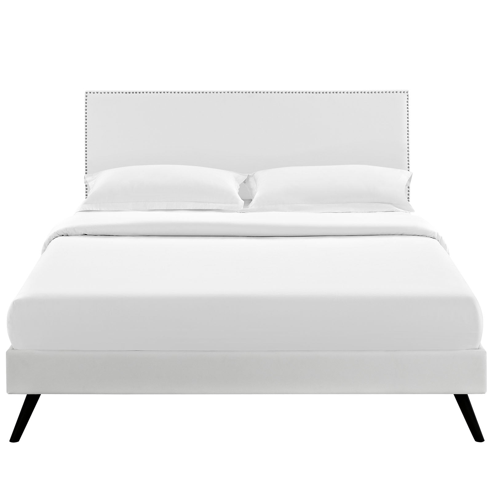 Phoebe Platform Bed with Round Splayed Legs by Modway