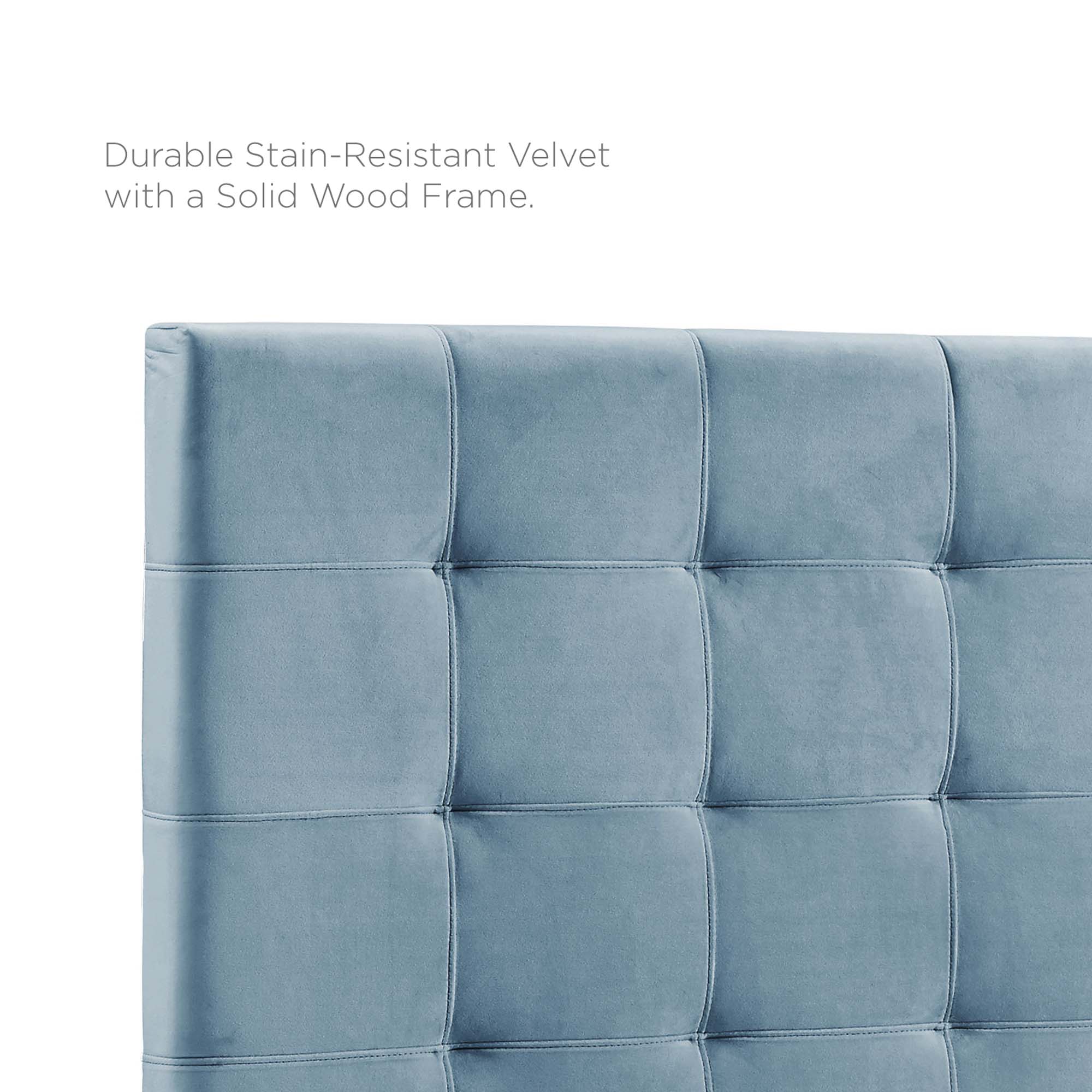 Paisley Tufted Upholstered Performance Velvet Headboard by Modway