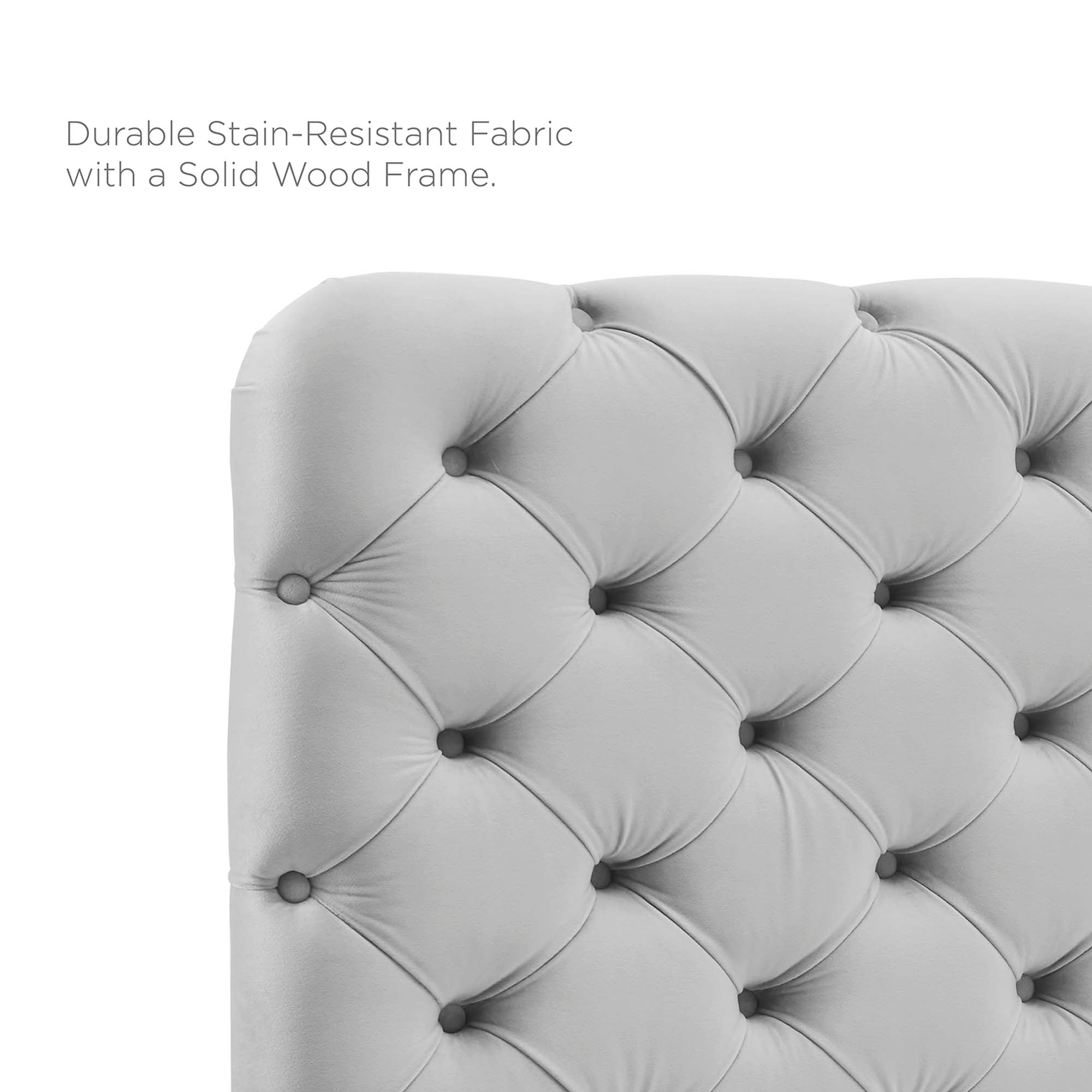 Lizzy Tufted Performance Velvet Headboard by Modway