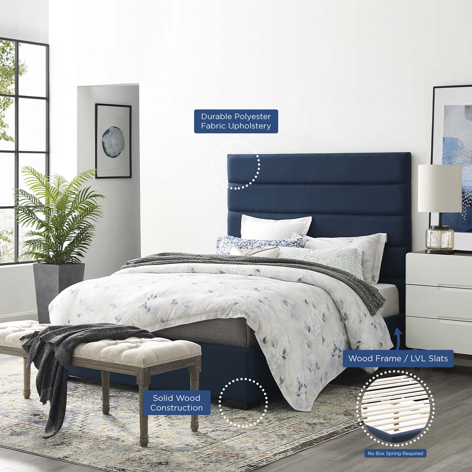 Genevieve Platform Bed by Modway