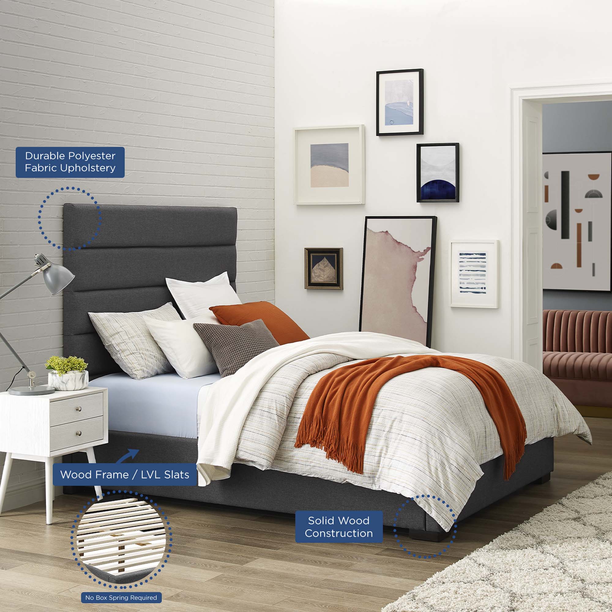 Genevieve Platform Bed by Modway