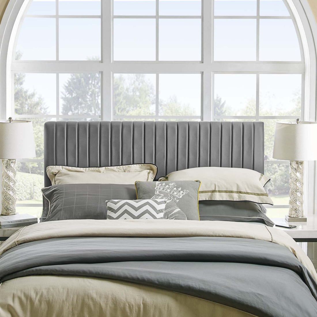 Keira Performance Velvet Headboard by Modway