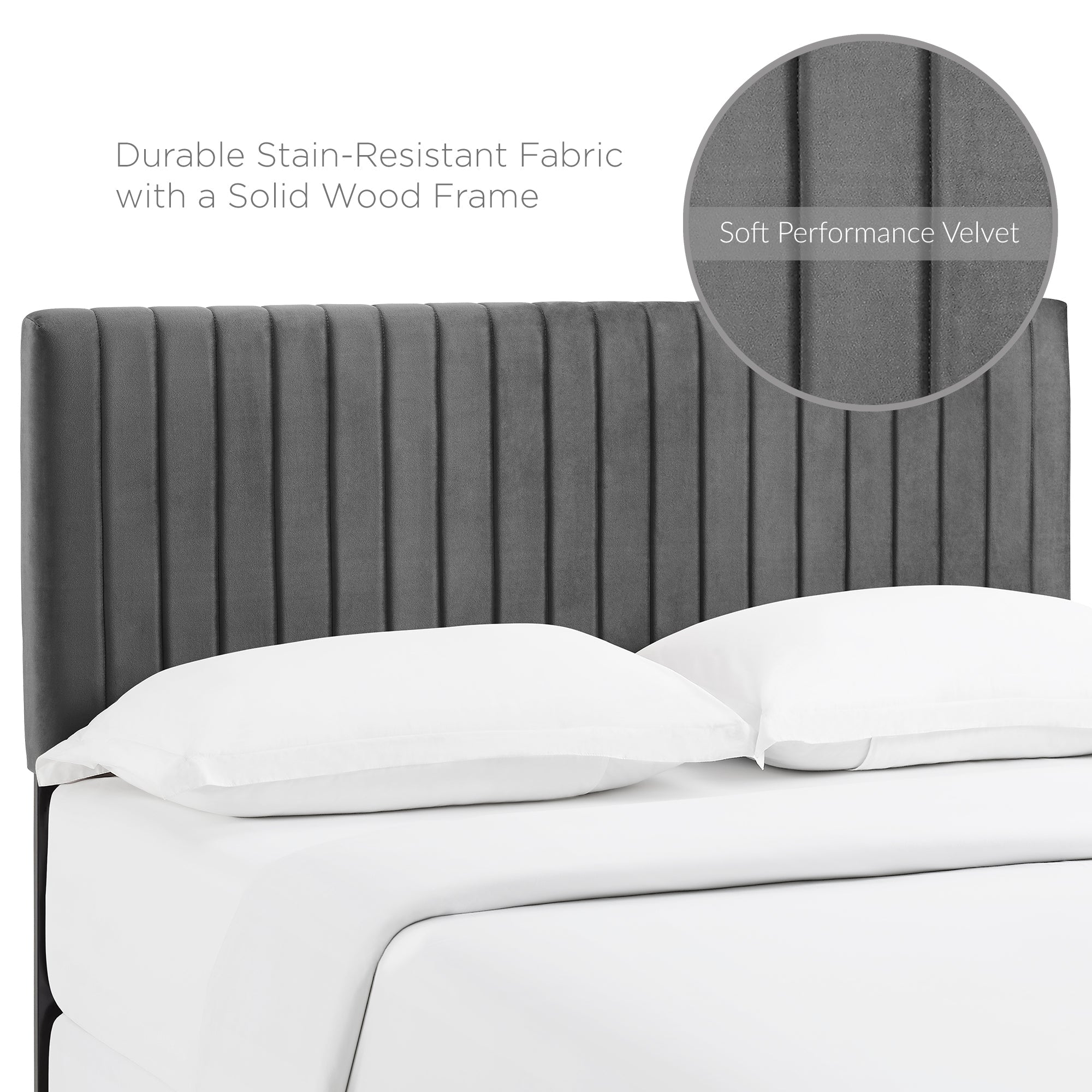 Keira Performance Velvet Headboard by Modway