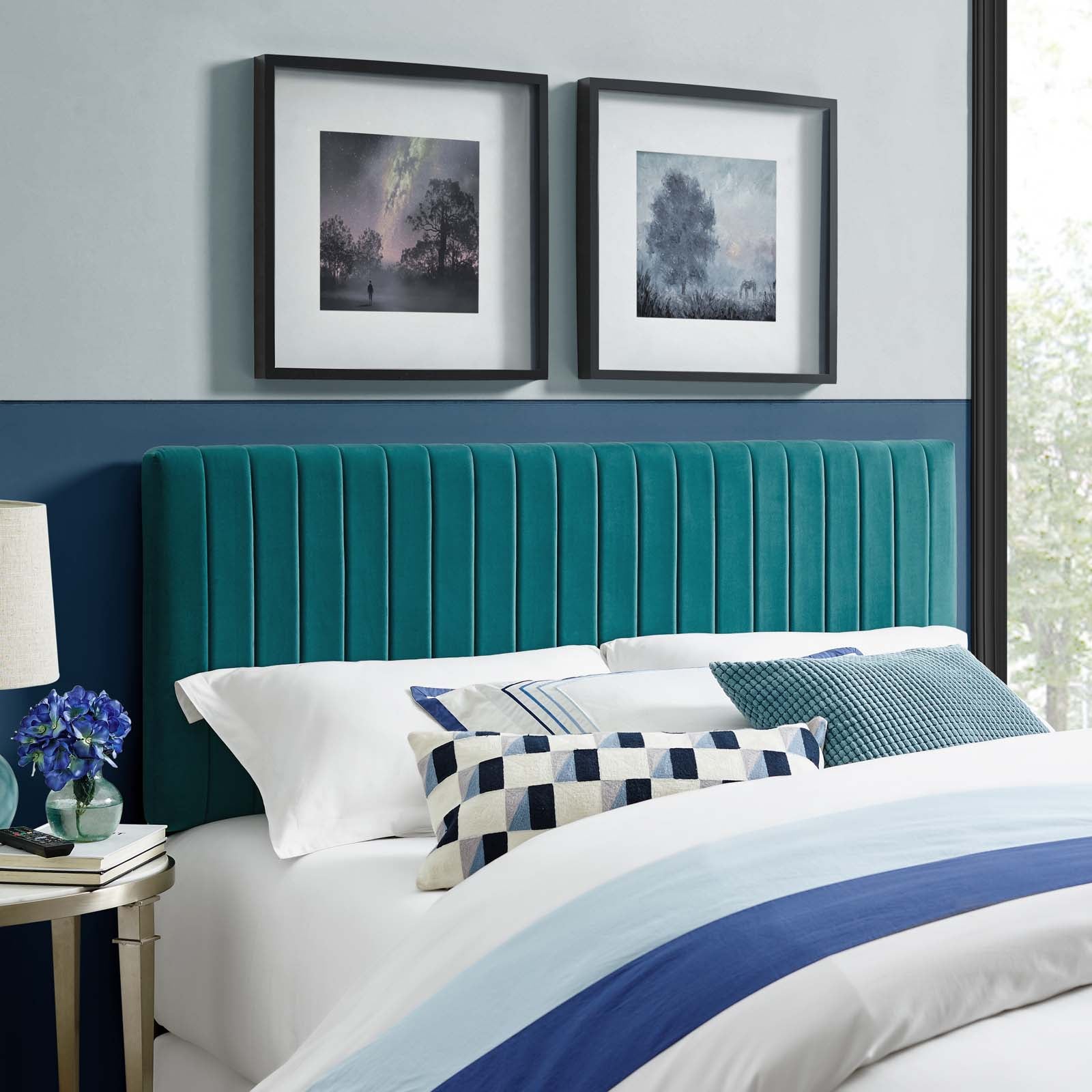Keira Performance Velvet Headboard by Modway