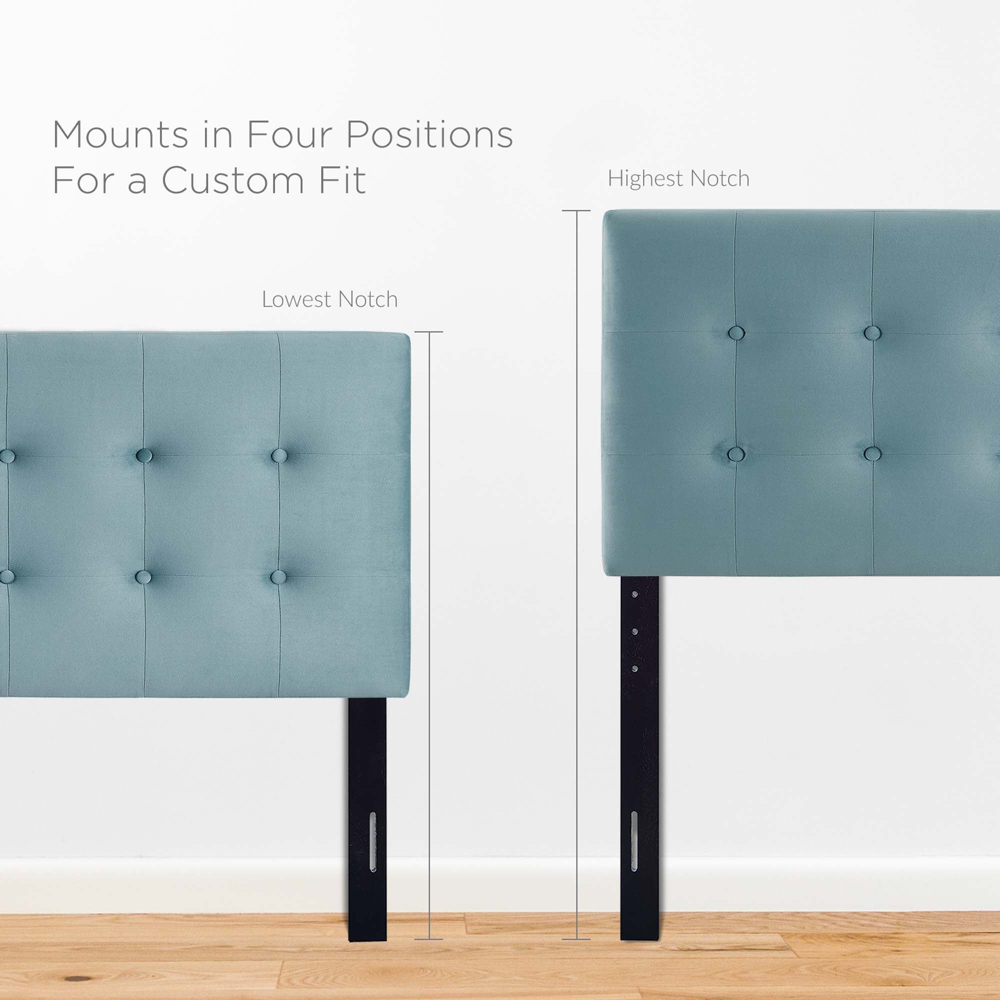 Emily Tufted Performance Velvet Headboard by Modway