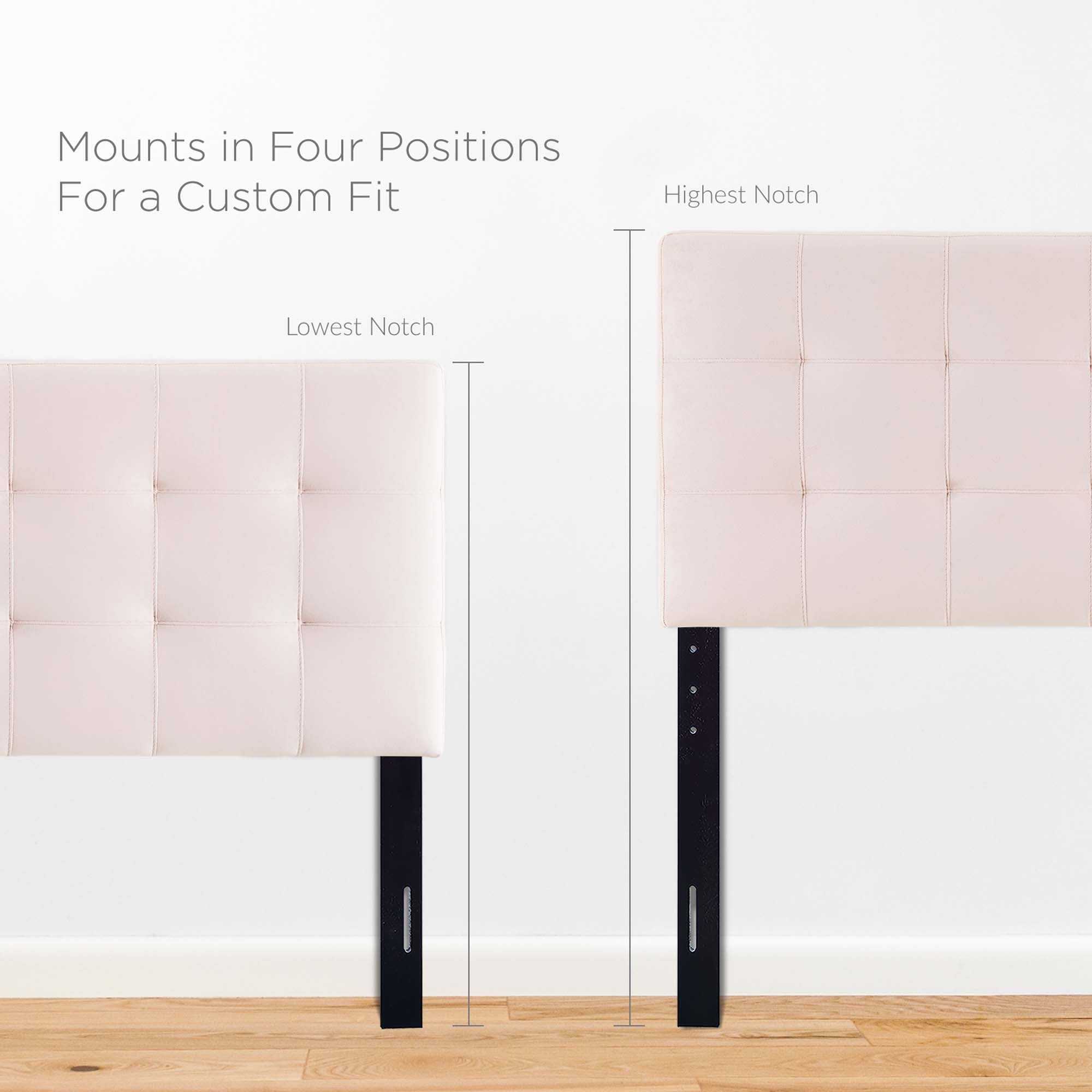 Lily Biscuit Tufted Performance Velvet Headboard by Modway