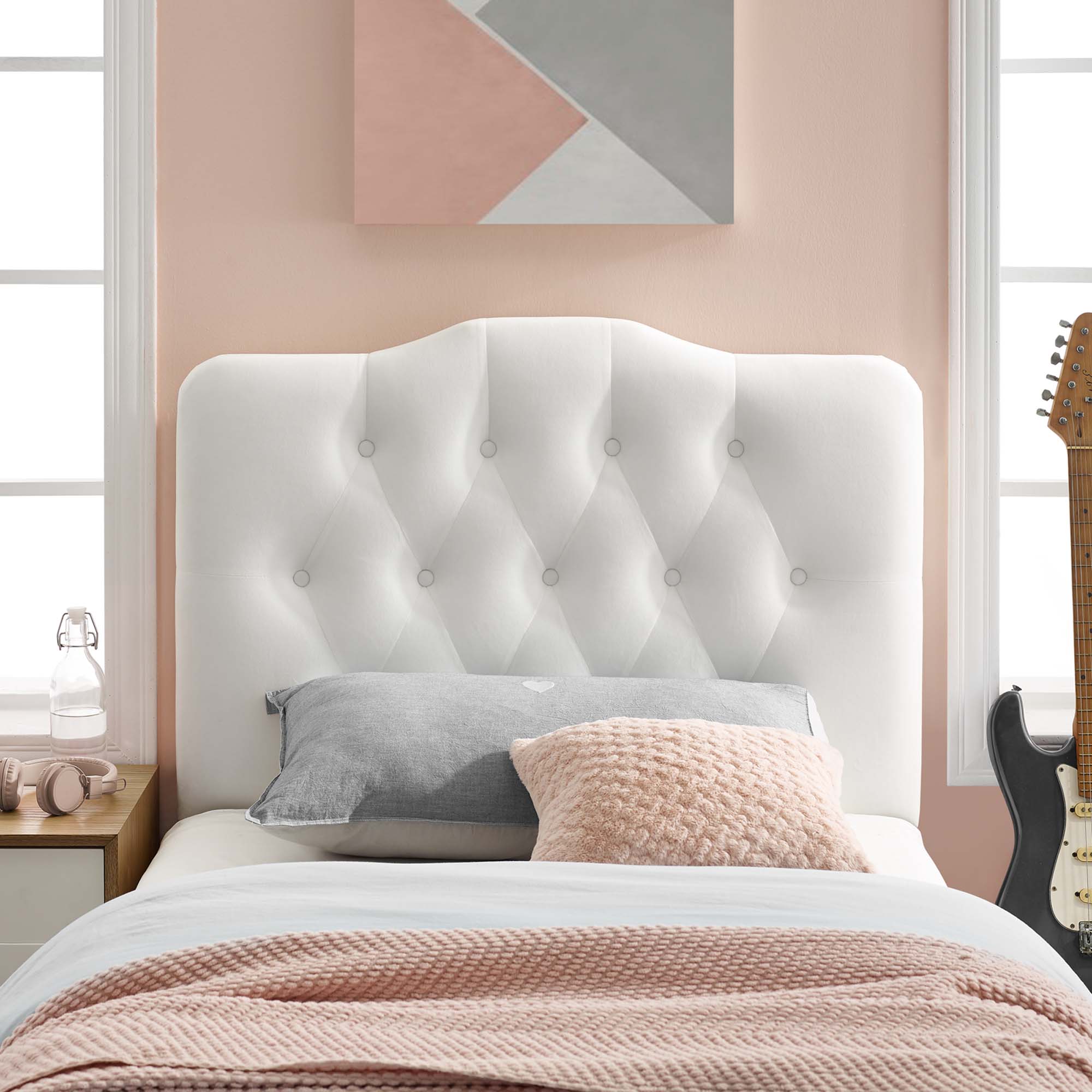 Annabel Diamond Tufted Performance Velvet Headboard by Modway