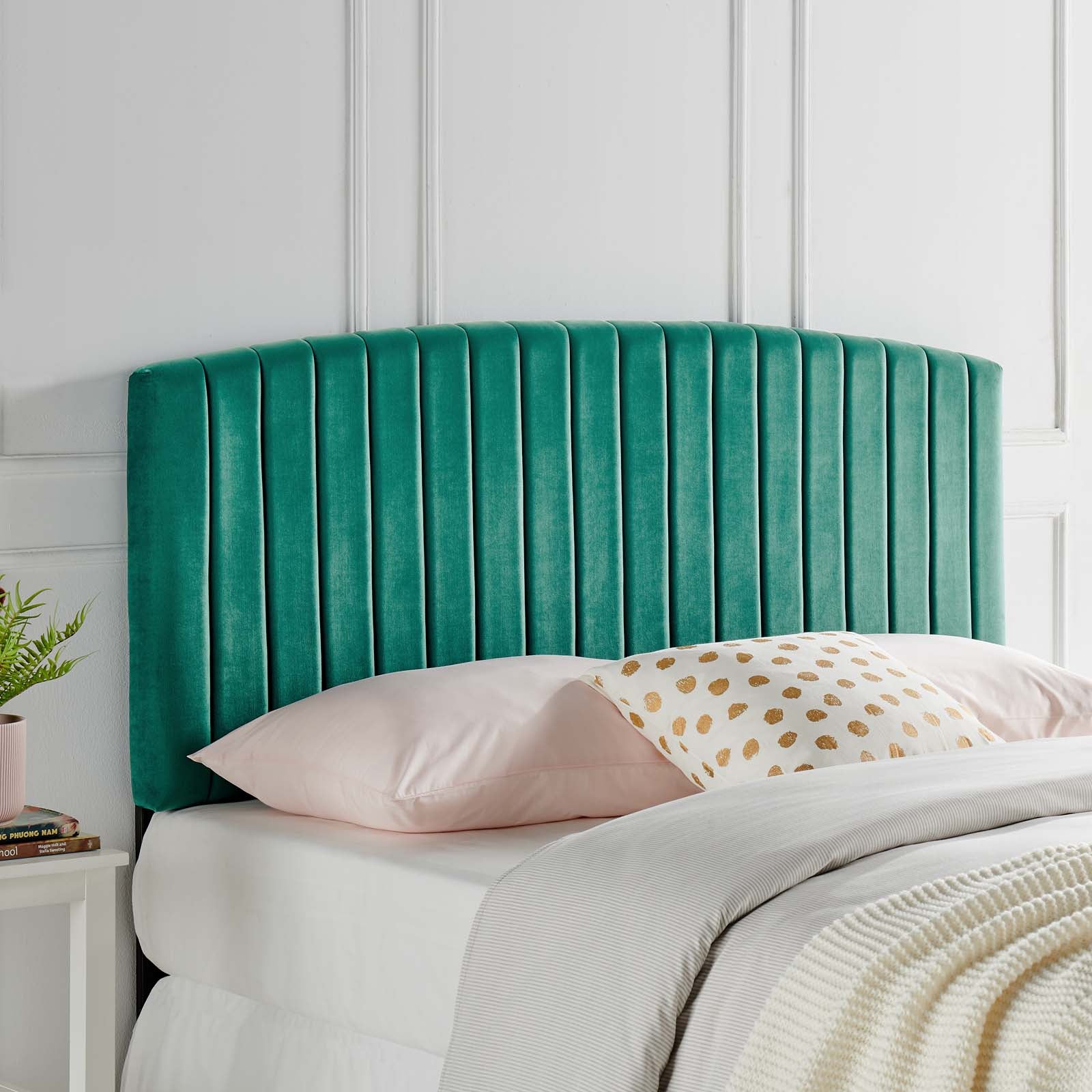 Rebecca Performance Velvet Headboard by Modway