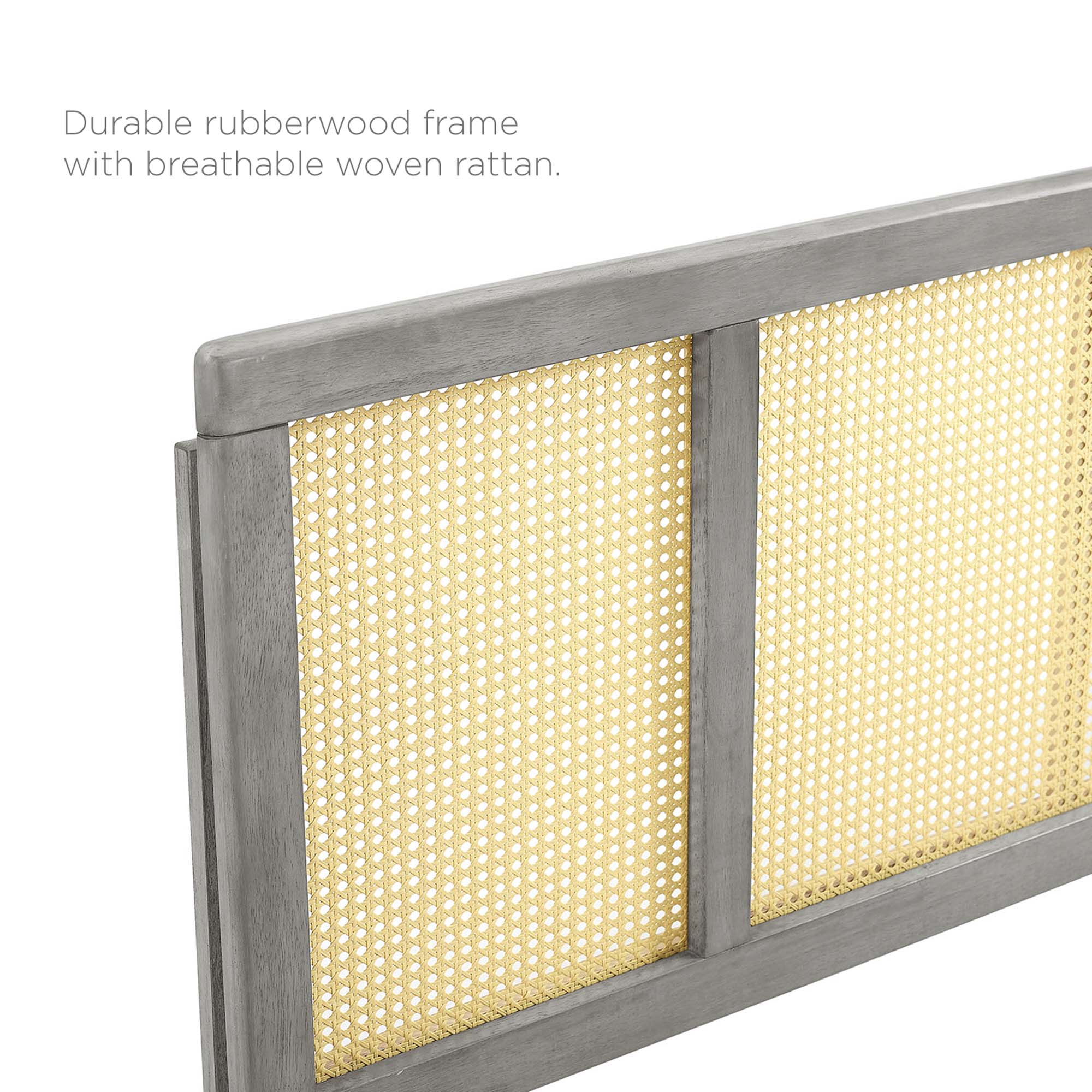 Delmare Cane Headboard by Modway