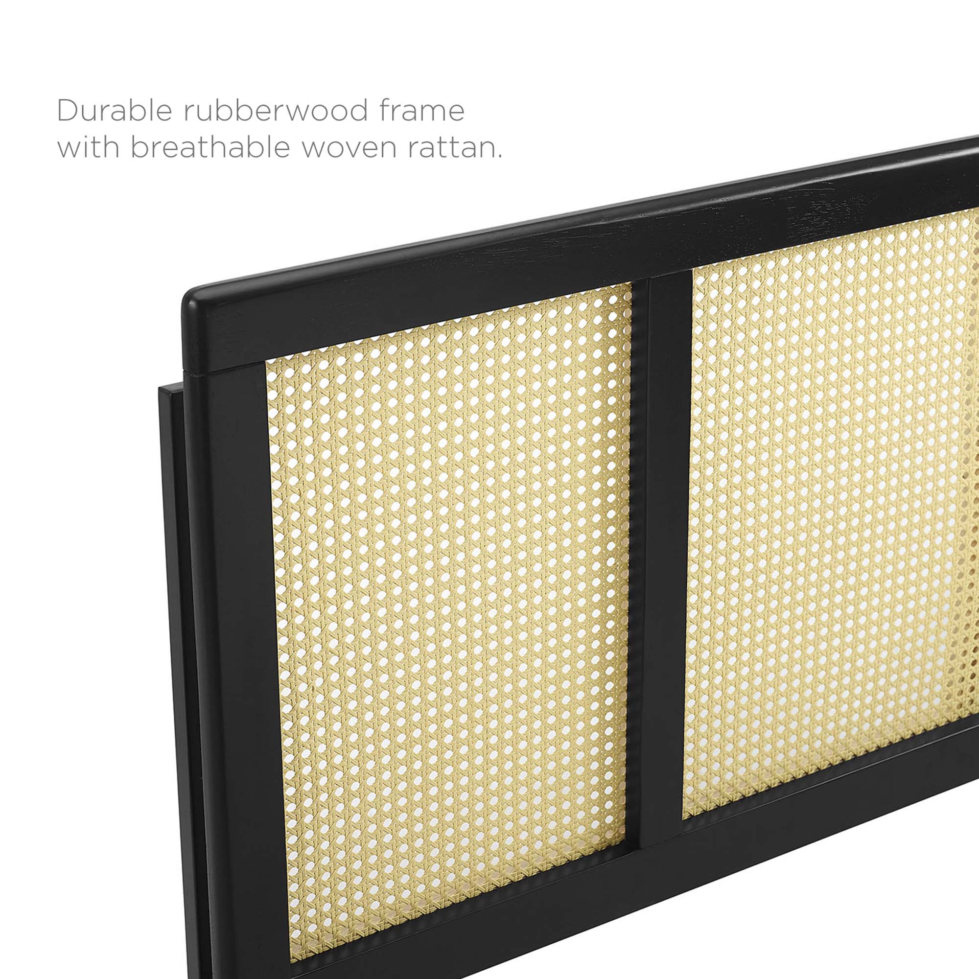 Delmare Cane Headboard by Modway
